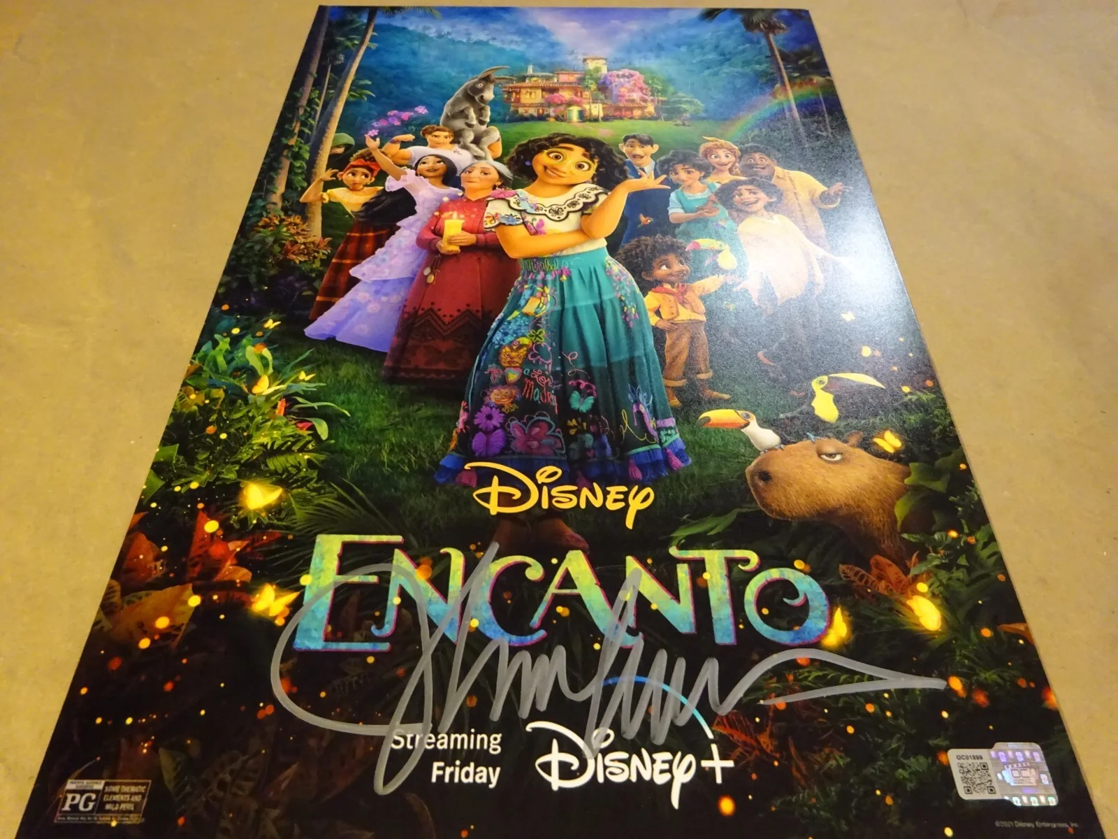 John Leguizamo — Autographed John Leguizamo Signed 11"x17" Photo Encanto Bruno OC Celebrity COA, image 2