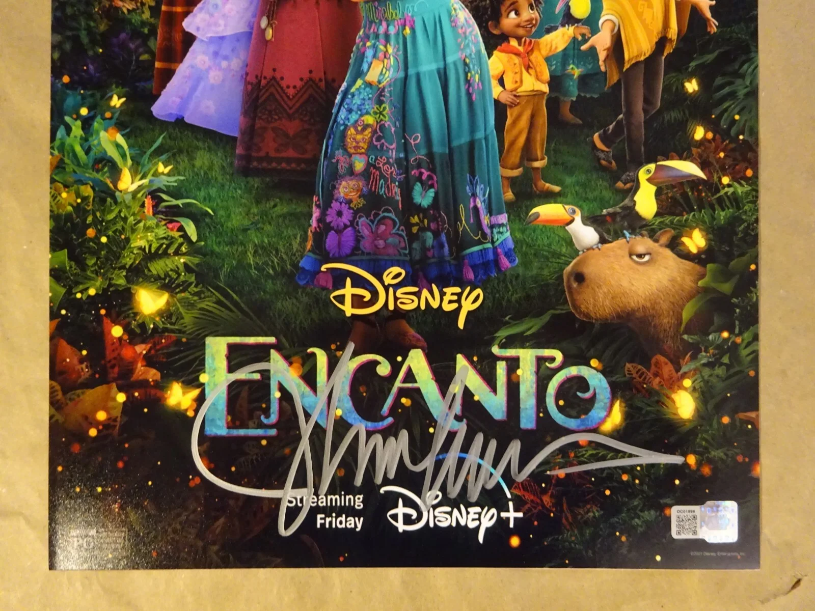 John Leguizamo — Autographed John Leguizamo Signed 11"x17" Photo Encanto Bruno OC Celebrity COA, image 3