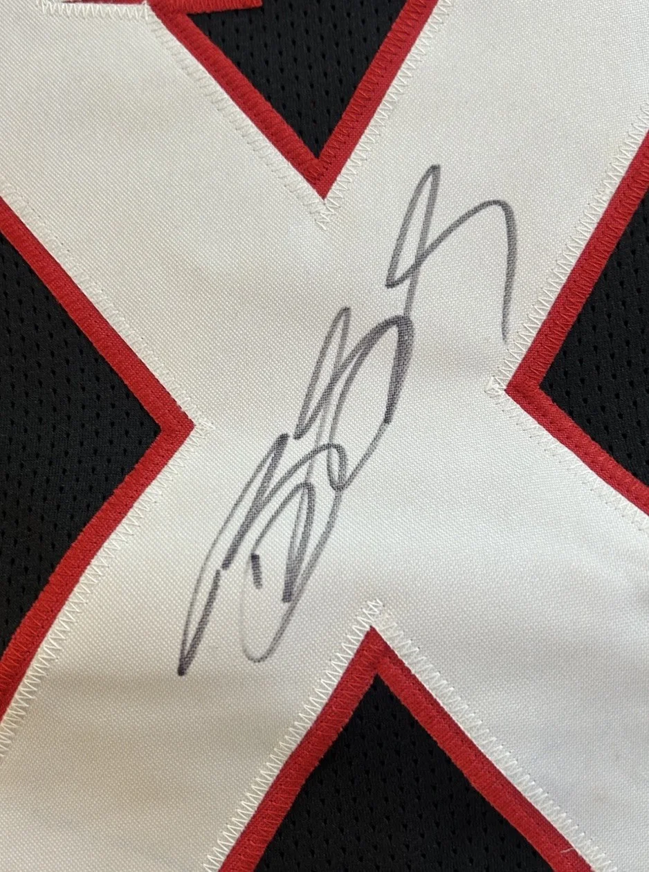 Bill Goldberg — Bill Goldberg Signed "The Longest Yard" Mean Machine Battle X Jersey. RARE WWE, image 3