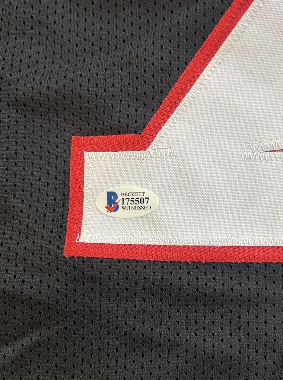 Bill Goldberg — Bill Goldberg Signed "The Longest Yard" Mean Machine Battle X Jersey. RARE WWE, image 4