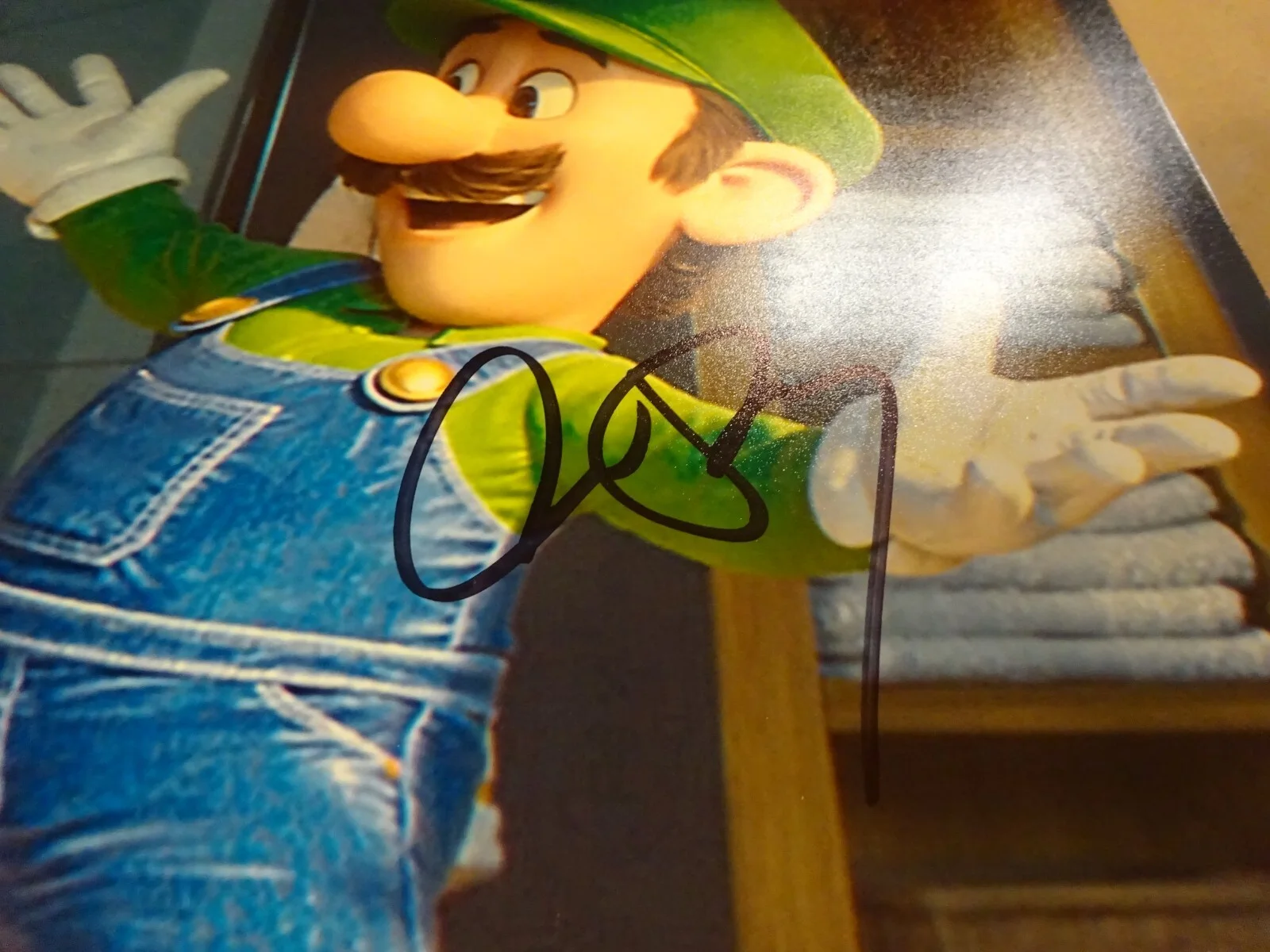 Charlie Day — Signed Charlie Day Autographed 11"x14" Photo Luigi Mario Bros Beckett BAS COA, image 4