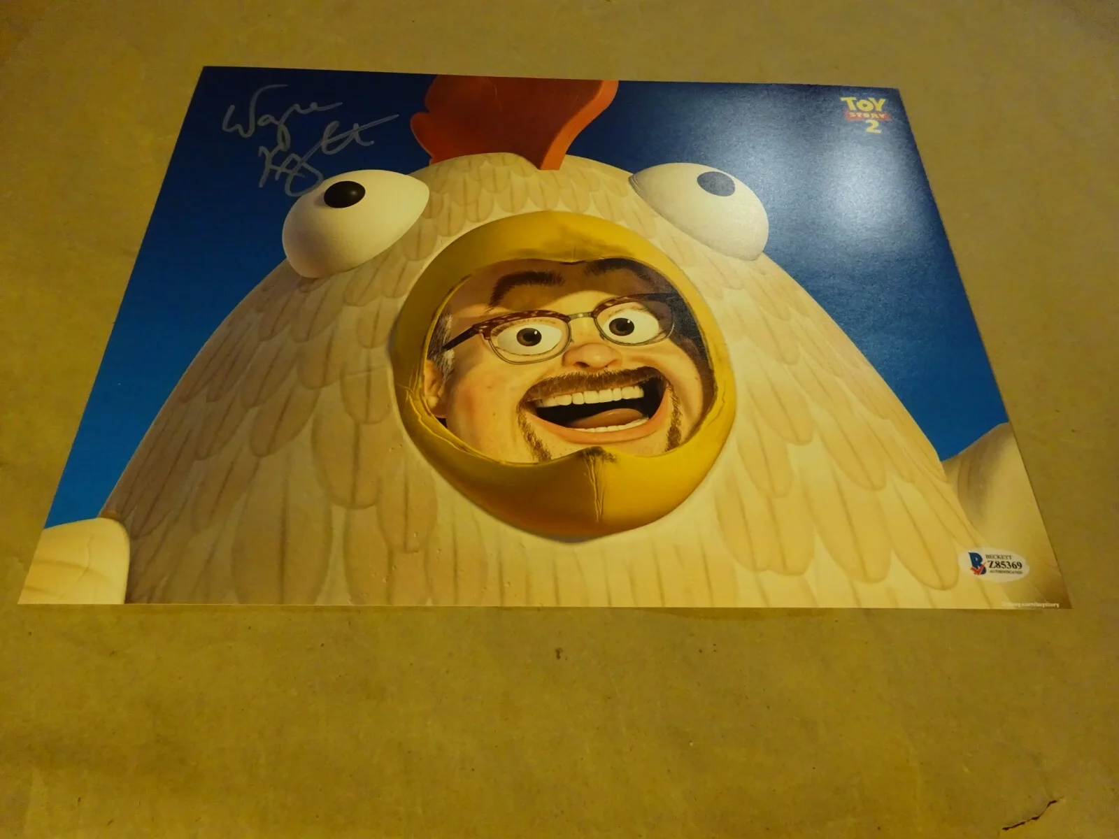 Wayne Knight — Signed Wayne Knight Autographed 11"x14" Photo Al Toy Story 2 Beckett BAS COA, image 2
