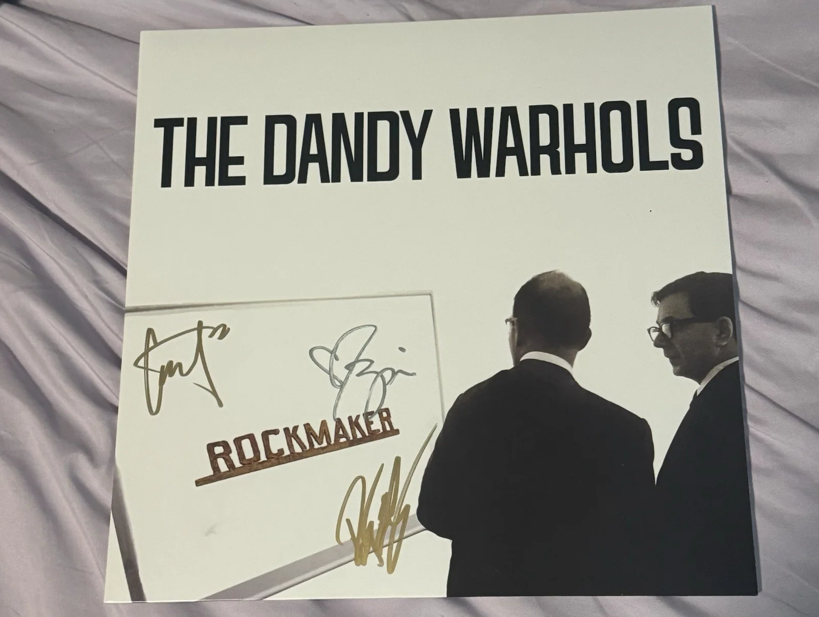 The Dandy Warhols Rockmaker Autographed Vinyl Record JSA Certified Original, image 3