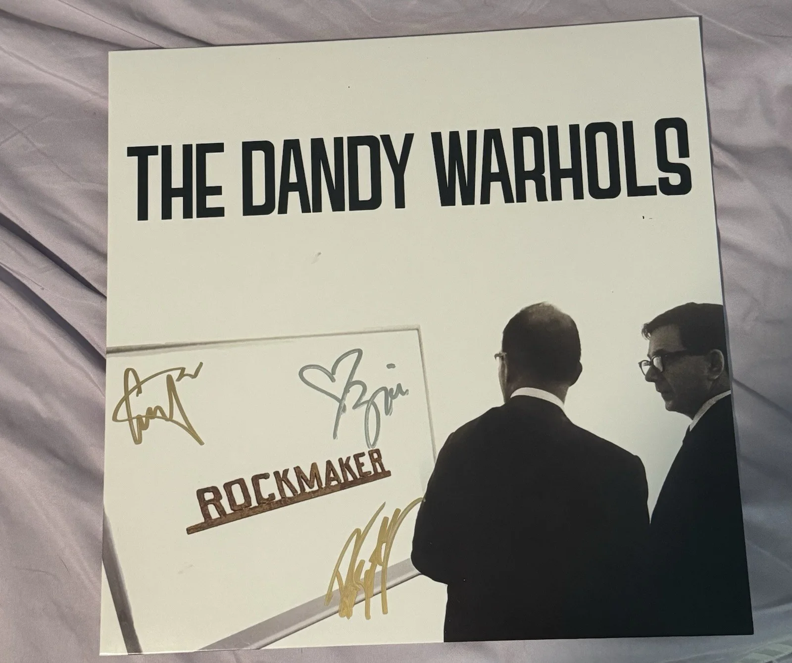 The Dandy Warhols Rockmaker Autographed Vinyl Record JSA Certified Original, image 5