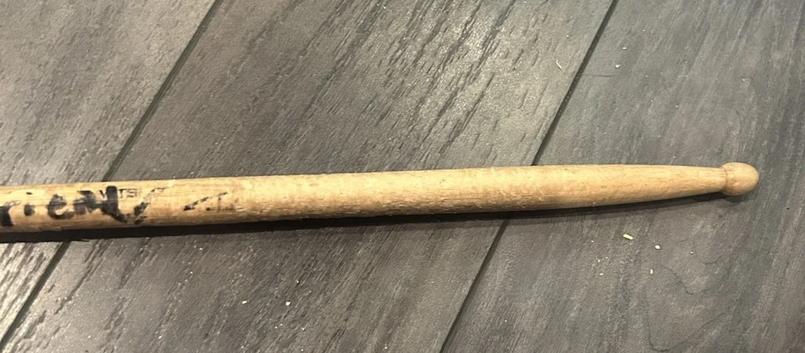 H2O Band Todd Friend Used Signed Drumstick. Vater RARE Vintage Hardcore NYHC, image 4