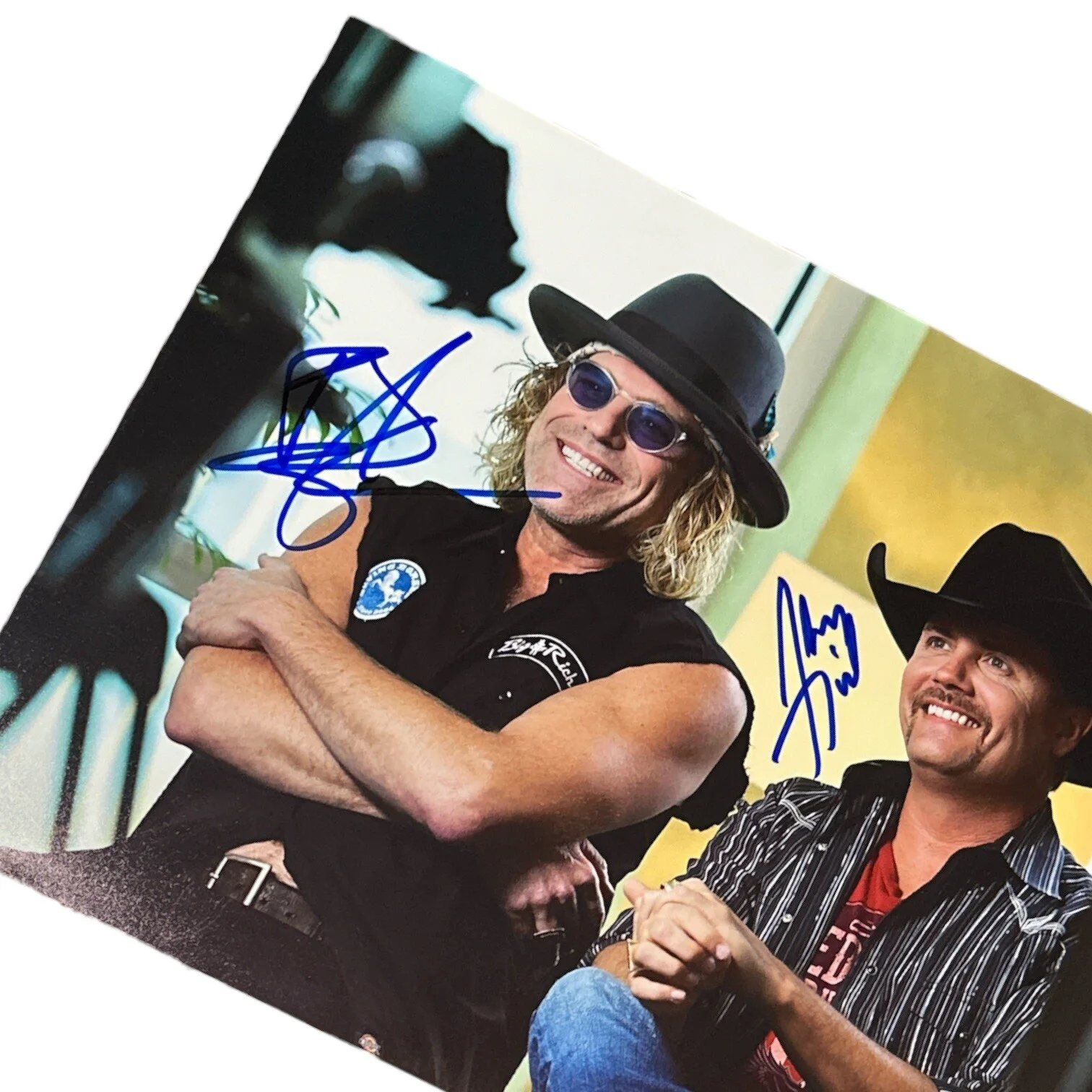 Big & Rich Signed Autograph 8.5x11 Photo! Muzik Mafia & Country Duo! Signed x2!, изображение 2