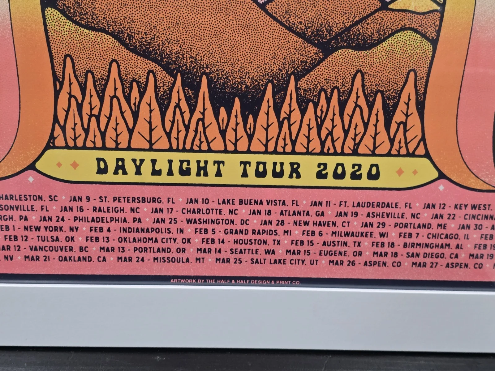 Rare Grace Potter Hand Signed Daylight Tour 2020 Music Concert Poster Print, изображение 4