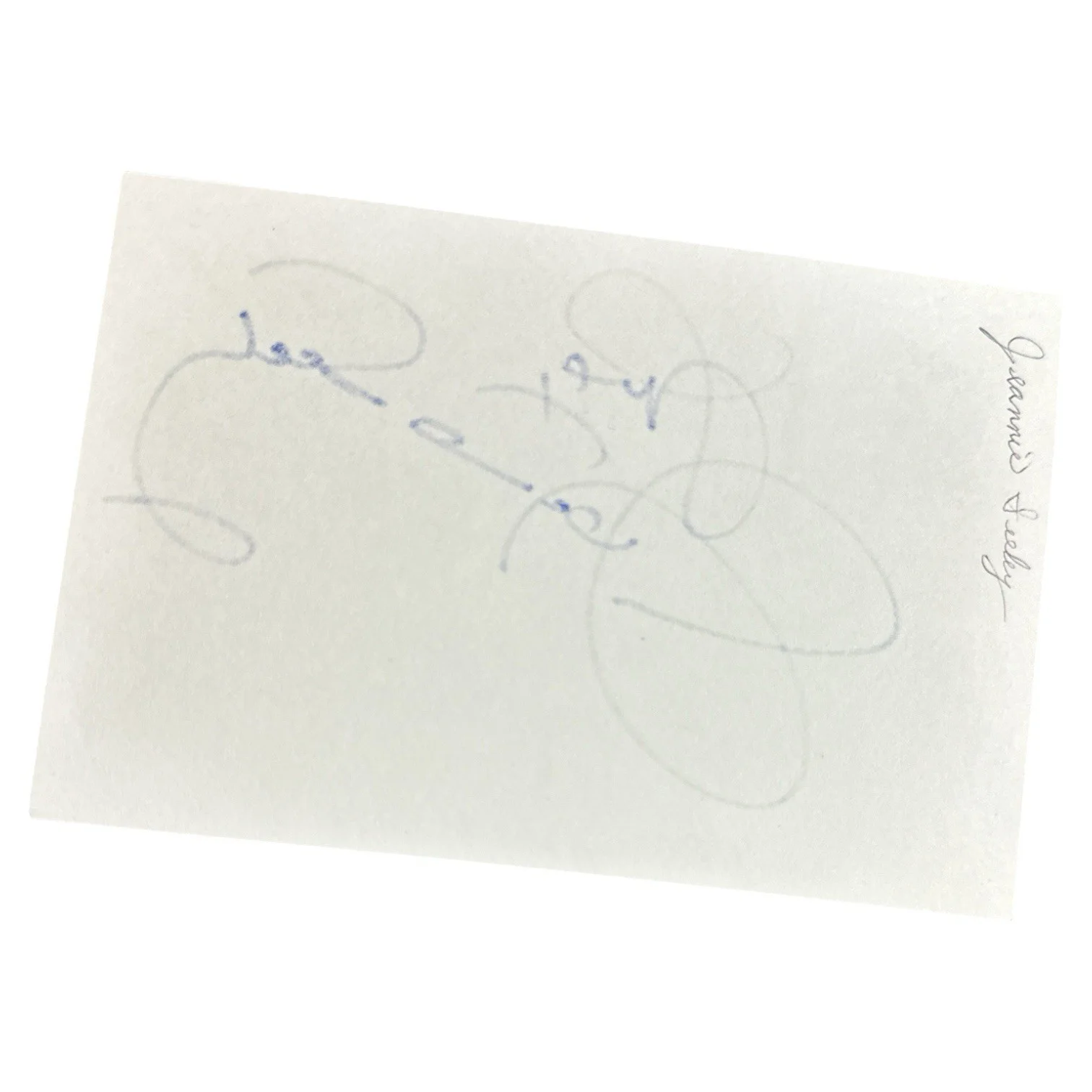 Jeannie Seely Signed Autograph 4x6 Ryman Index Card! Longest Grand Opry Member!, изображение 2