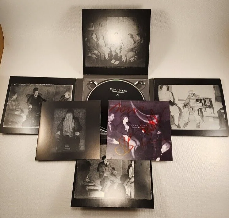 Duran Duran Danse Macabre Autographed Hand Signed CD Art Card Insert, image 2