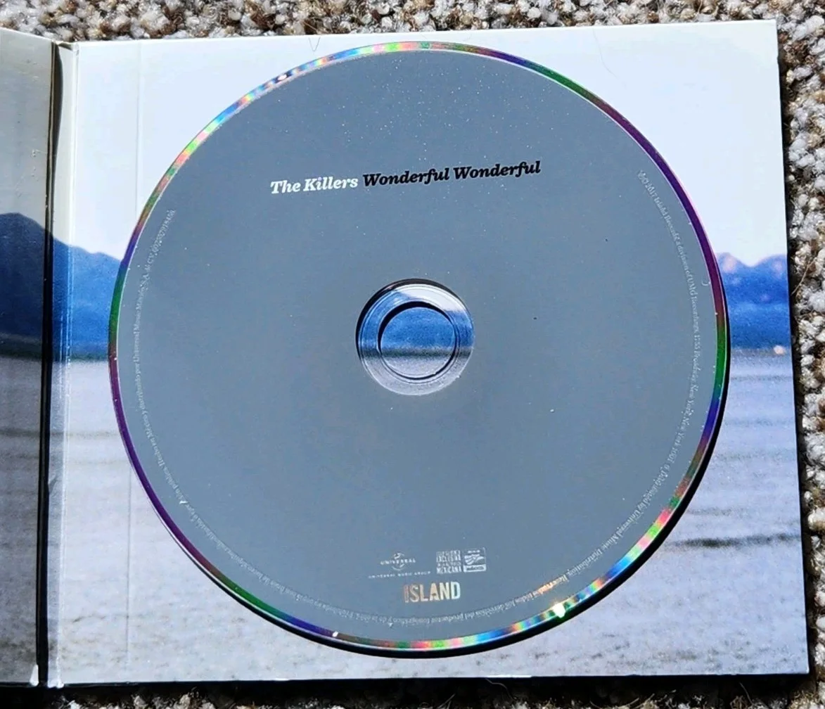 The Killers CD Wonderful Wonderful Autographed Deluxe Edition Digi Digipak 2017, изображение 3