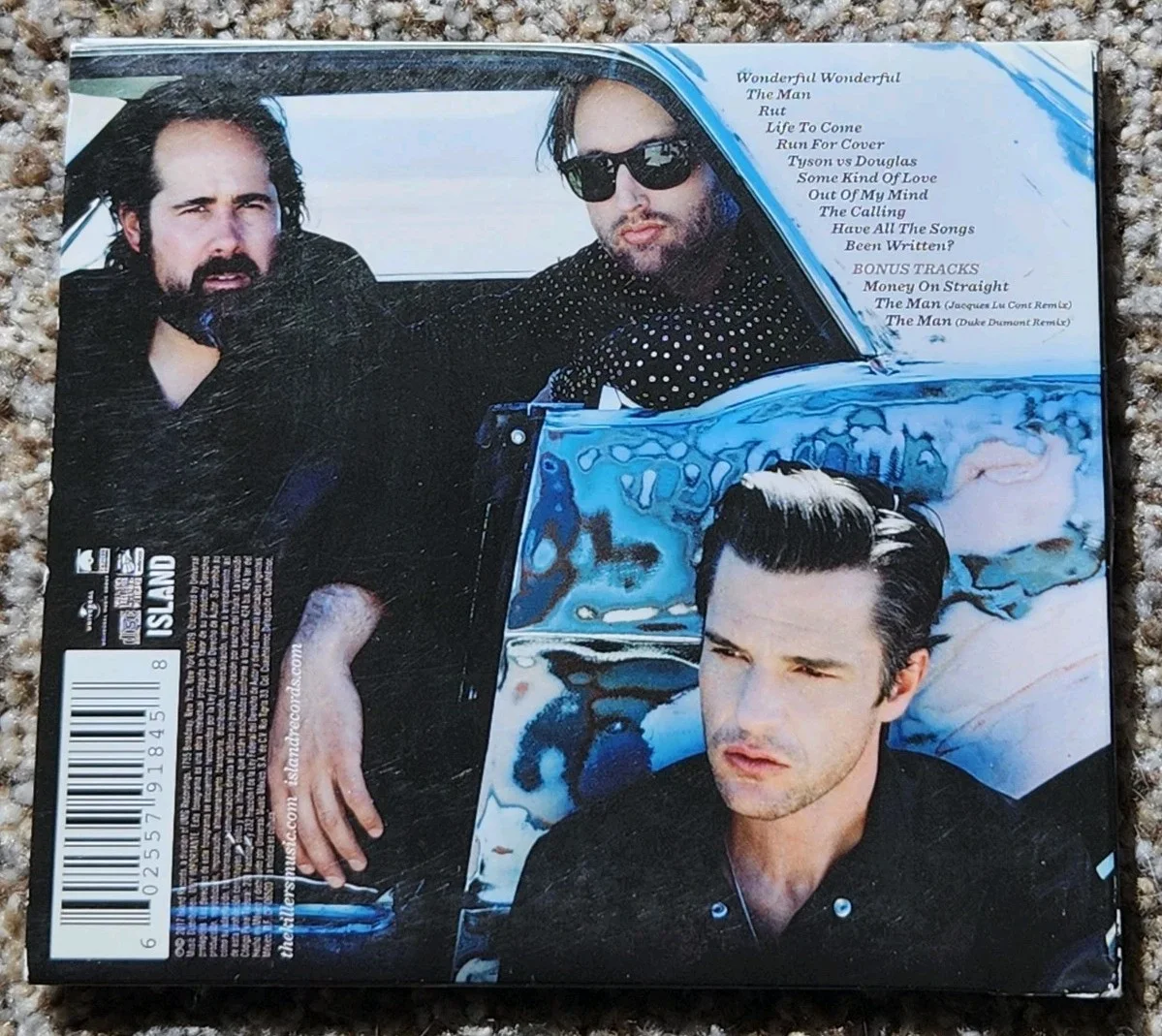 The Killers CD Wonderful Wonderful Autographed Deluxe Edition Digi Digipak 2017, изображение 5