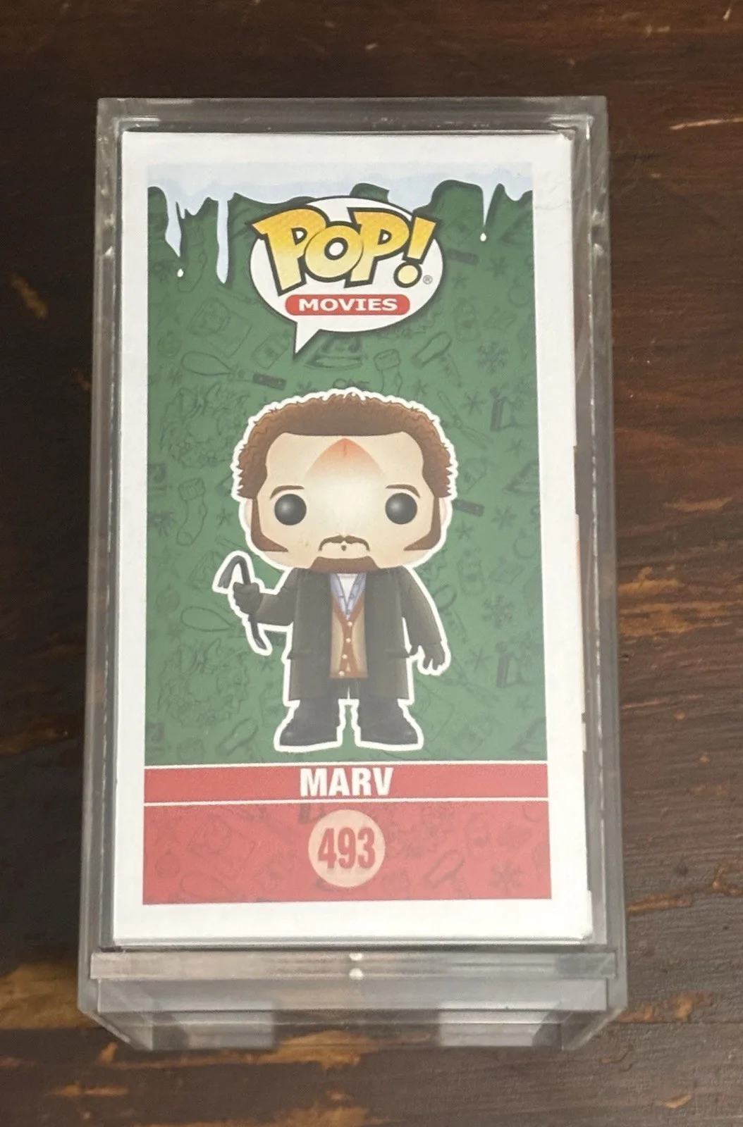 Home Alone Marv Funko Pop #493 Signed Autograph Beckett BAS Authenticated, image 4