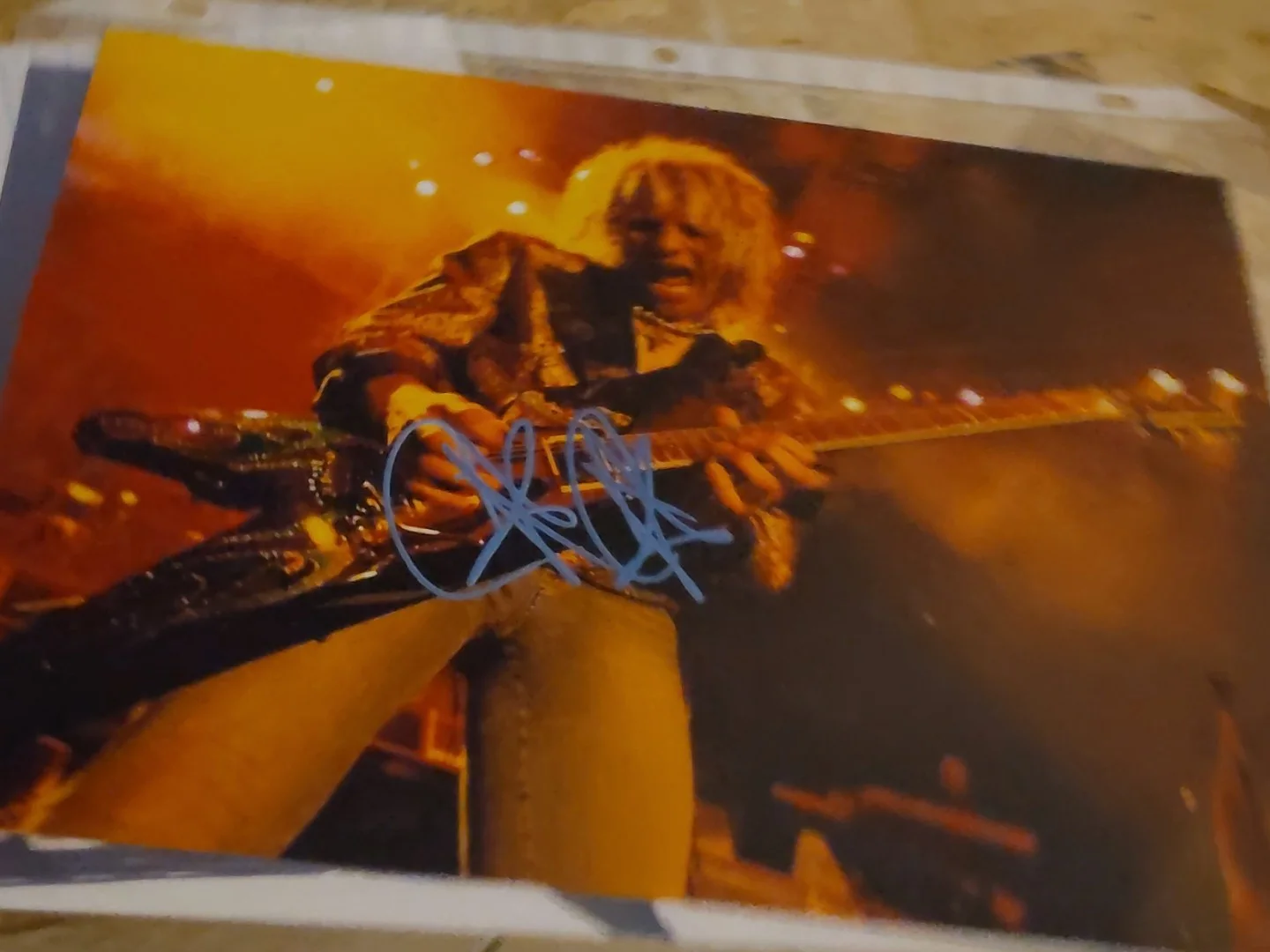 Poison Signed Cc DeVille 8x10 Photo C C Autographed, image 2