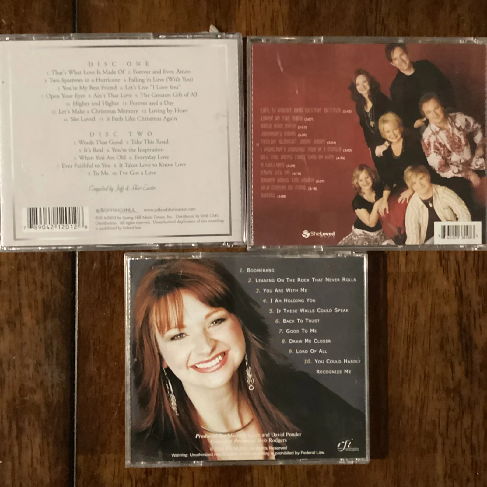 Jeff & Sheri Easter Silver Anniversary Autographed CD Charlotte Ritchie Closer 3, image 2