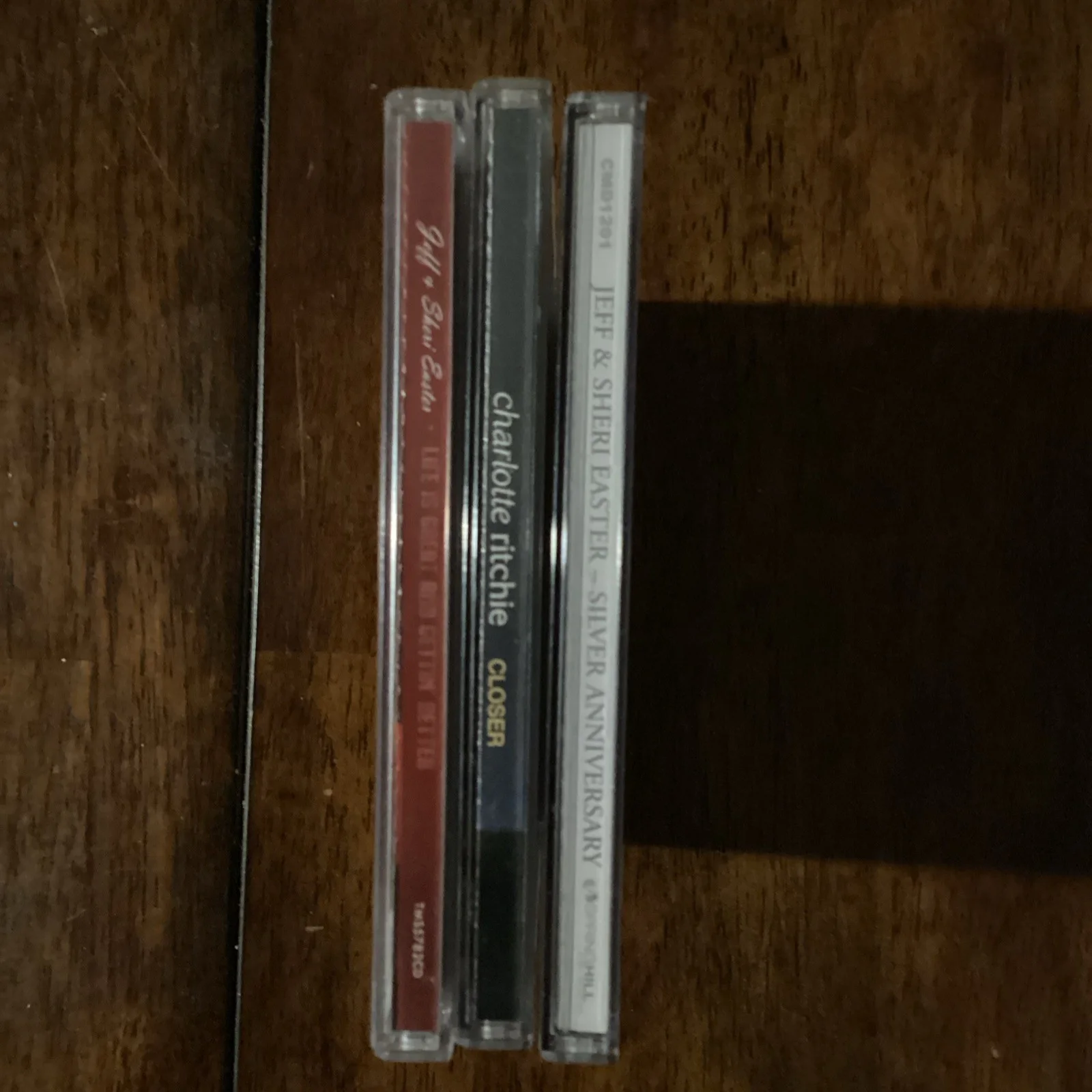Jeff & Sheri Easter Silver Anniversary Autographed CD Charlotte Ritchie Closer 3, image 3