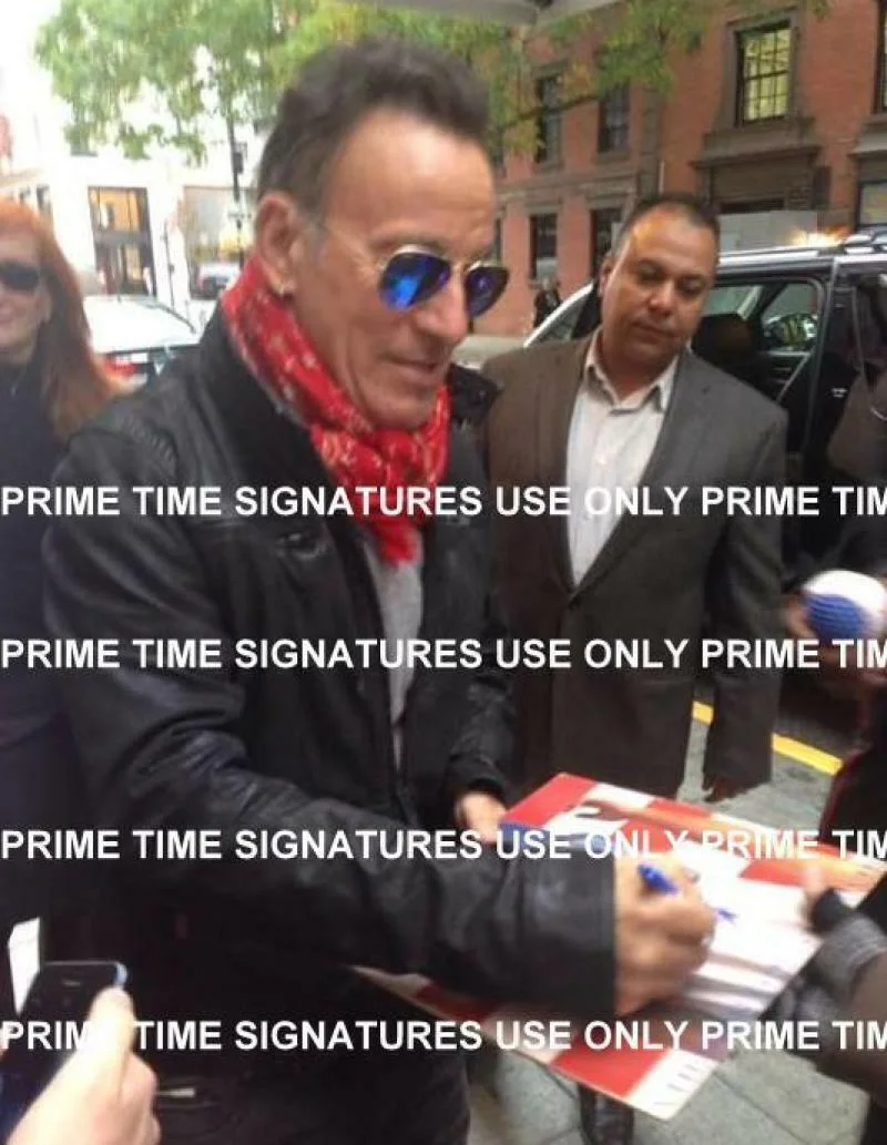 Bruce Springsteen Signed Darkness of the Edge of Town Autograph Beckett LOA, изображение 2