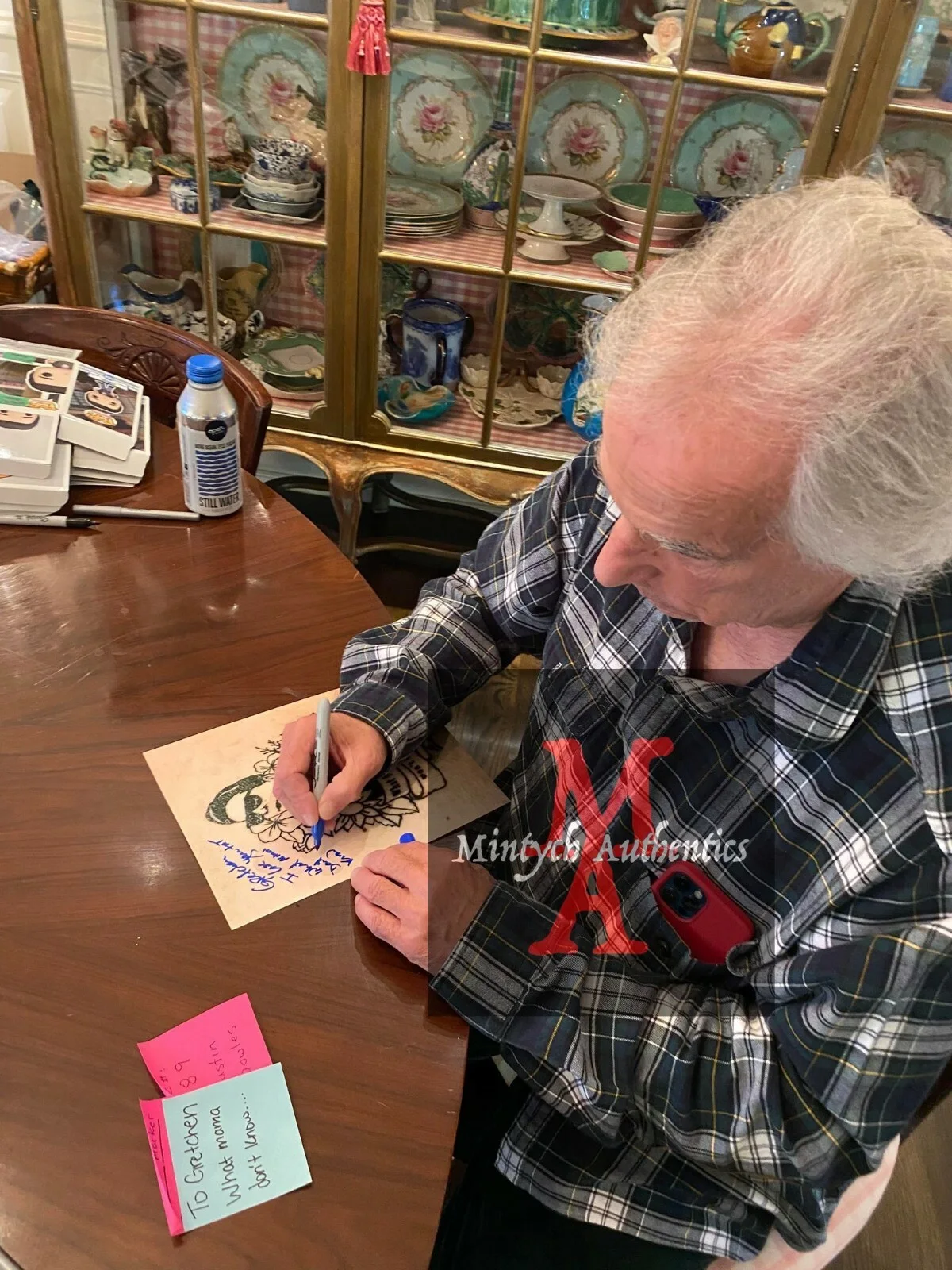 Henry Winkler — Henry Winkler autographed signed Buck 120 knife Scream Ghostface Himbry Beckett, image 4