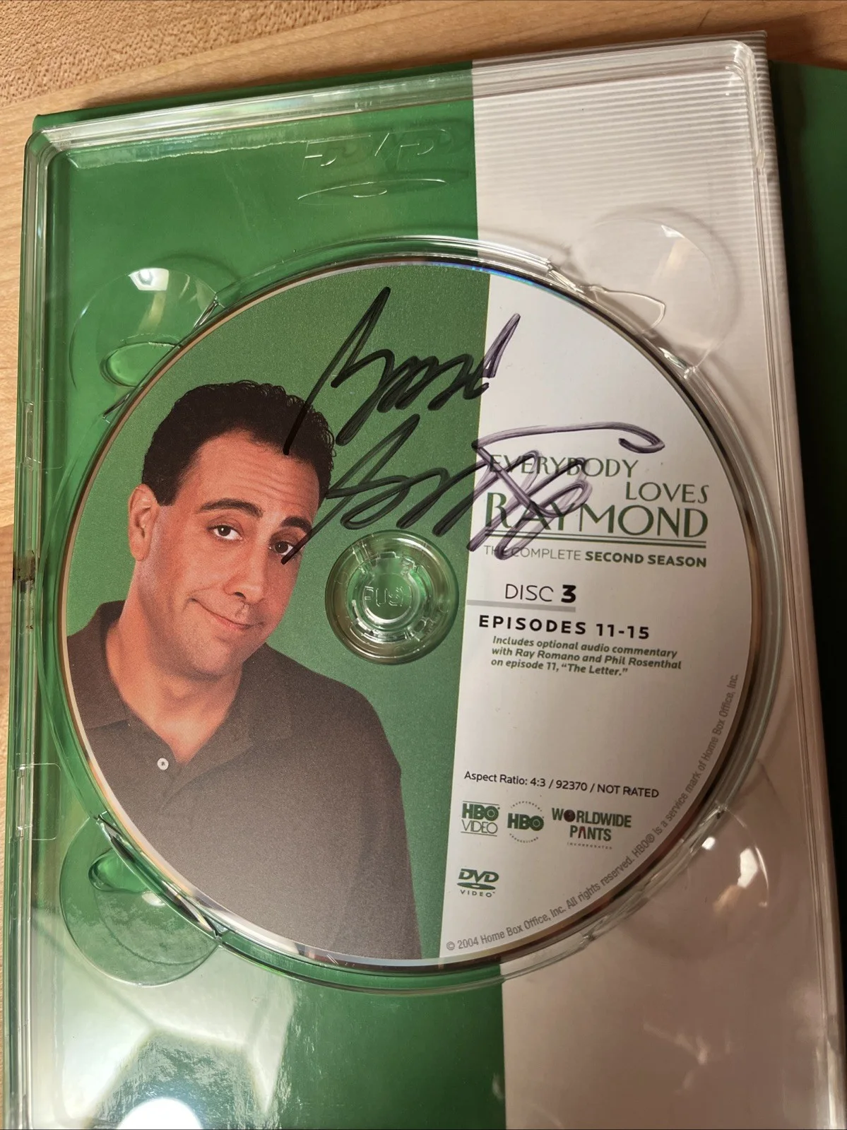 Ray Romano, Brad Garrett — Ray Romano Brad Garrett Signed Everybody Loves Raymond - 5 Disc Season 2, изображение 3