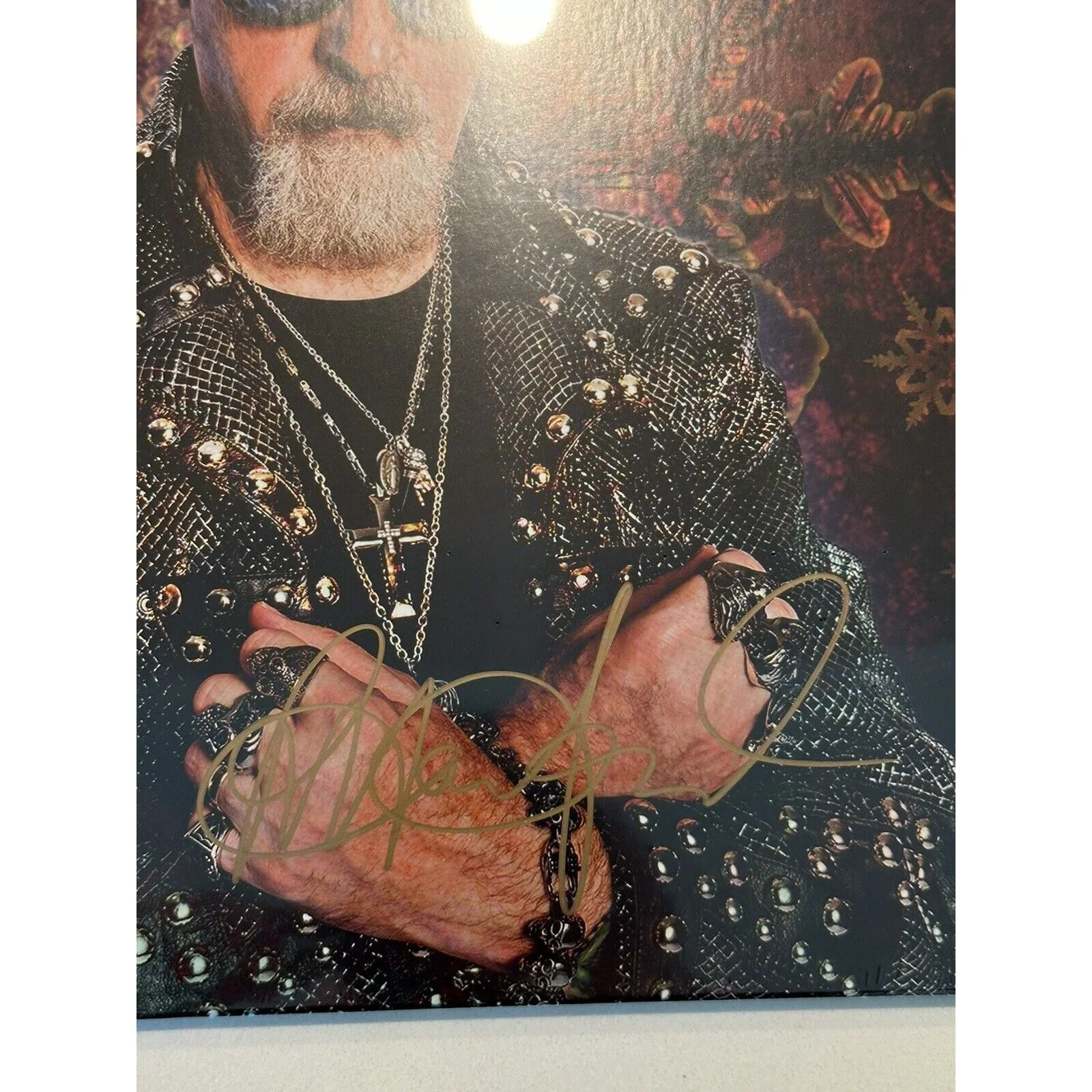 Rob Halford Signed/Autographed Celestial Vinyl LP Record Judas Priest #1, image 5