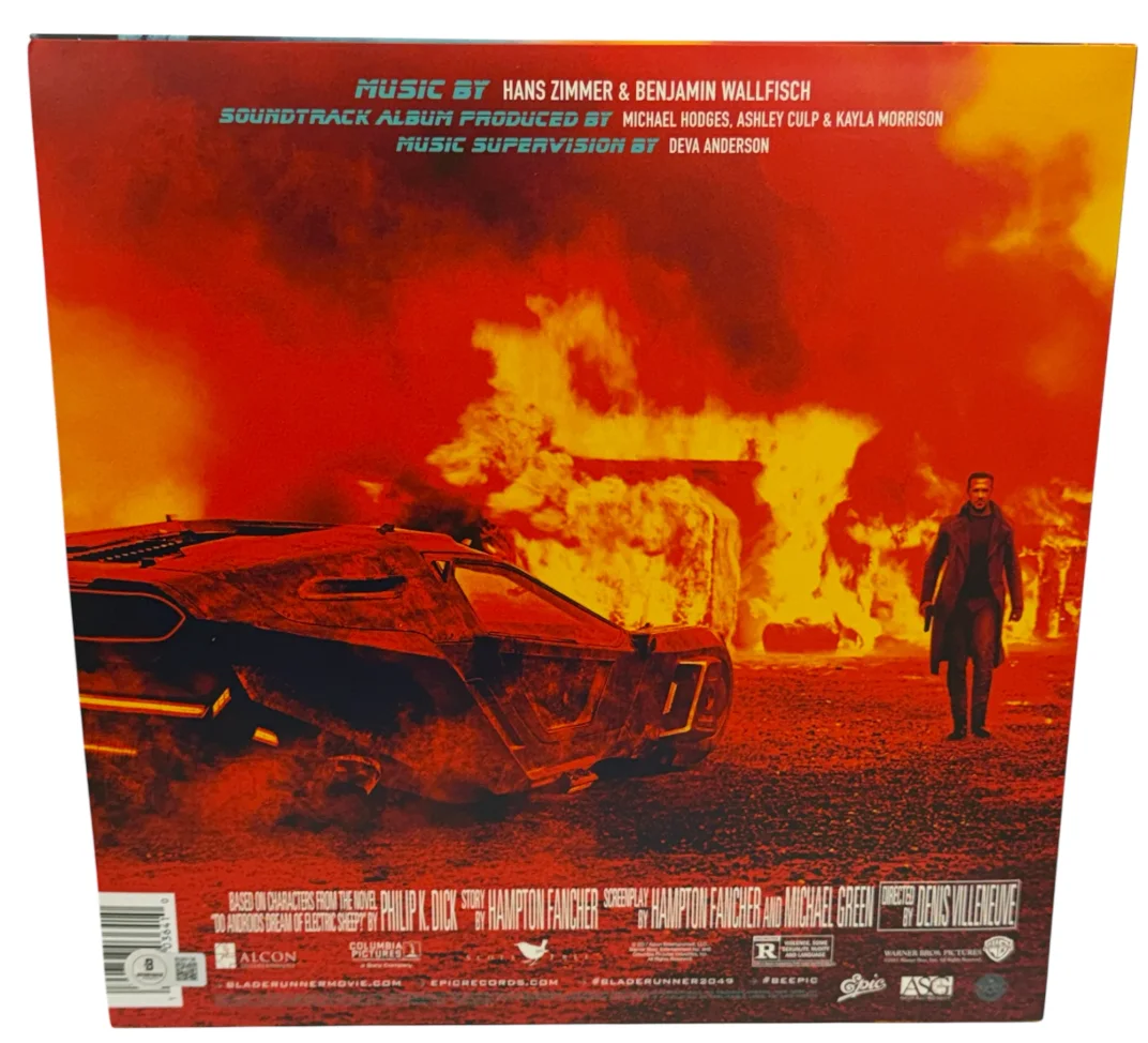 Hans Zimmer — Hans Zimmer Signed Blade Runner 2049 Vinyl Soundtrack Autograph Proof Beckett, image 3