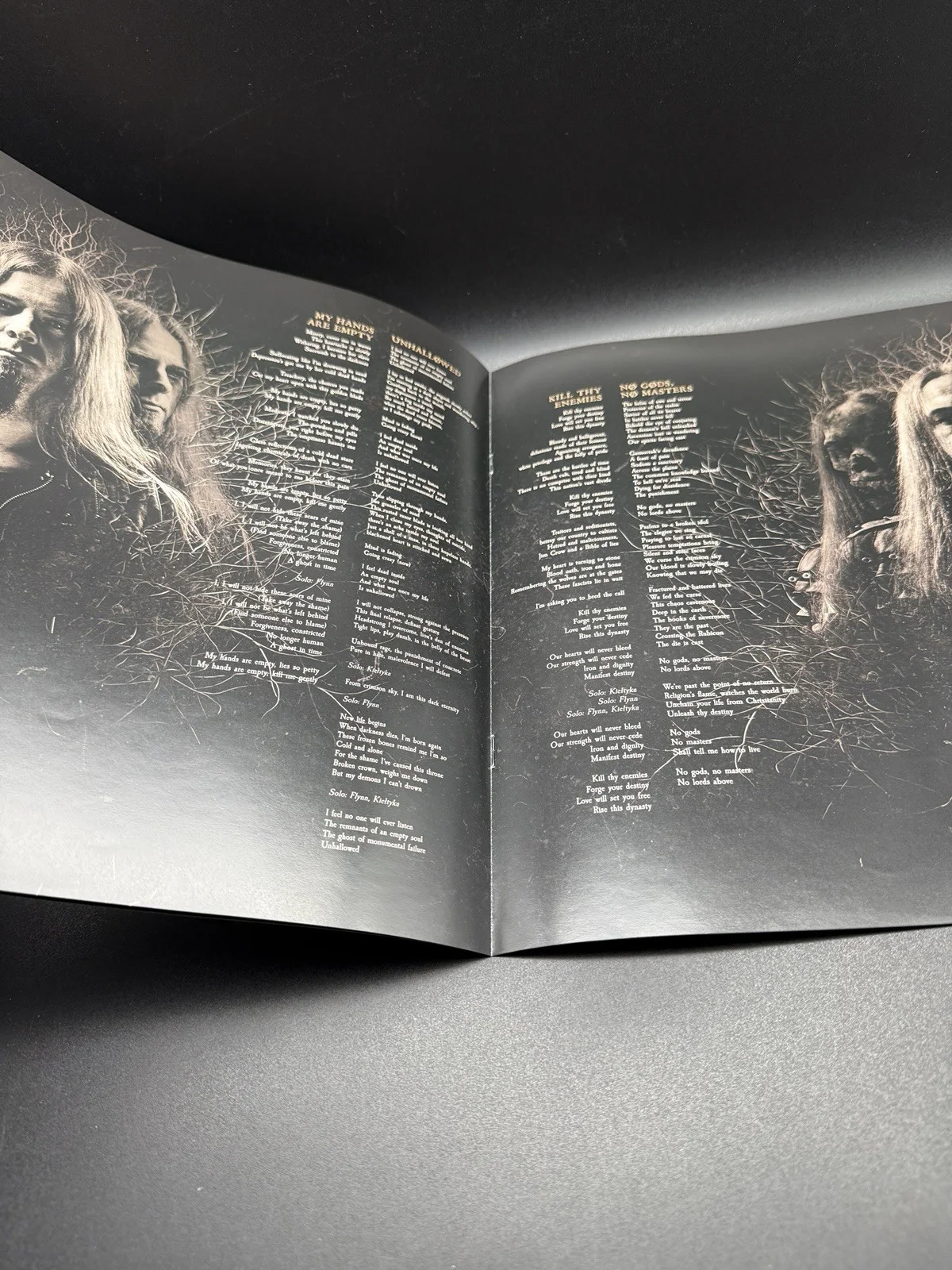 Machine Head “Of Kingdom And Crown“ Vinyl LP Insert Signed Autographed Metal, изображение 3