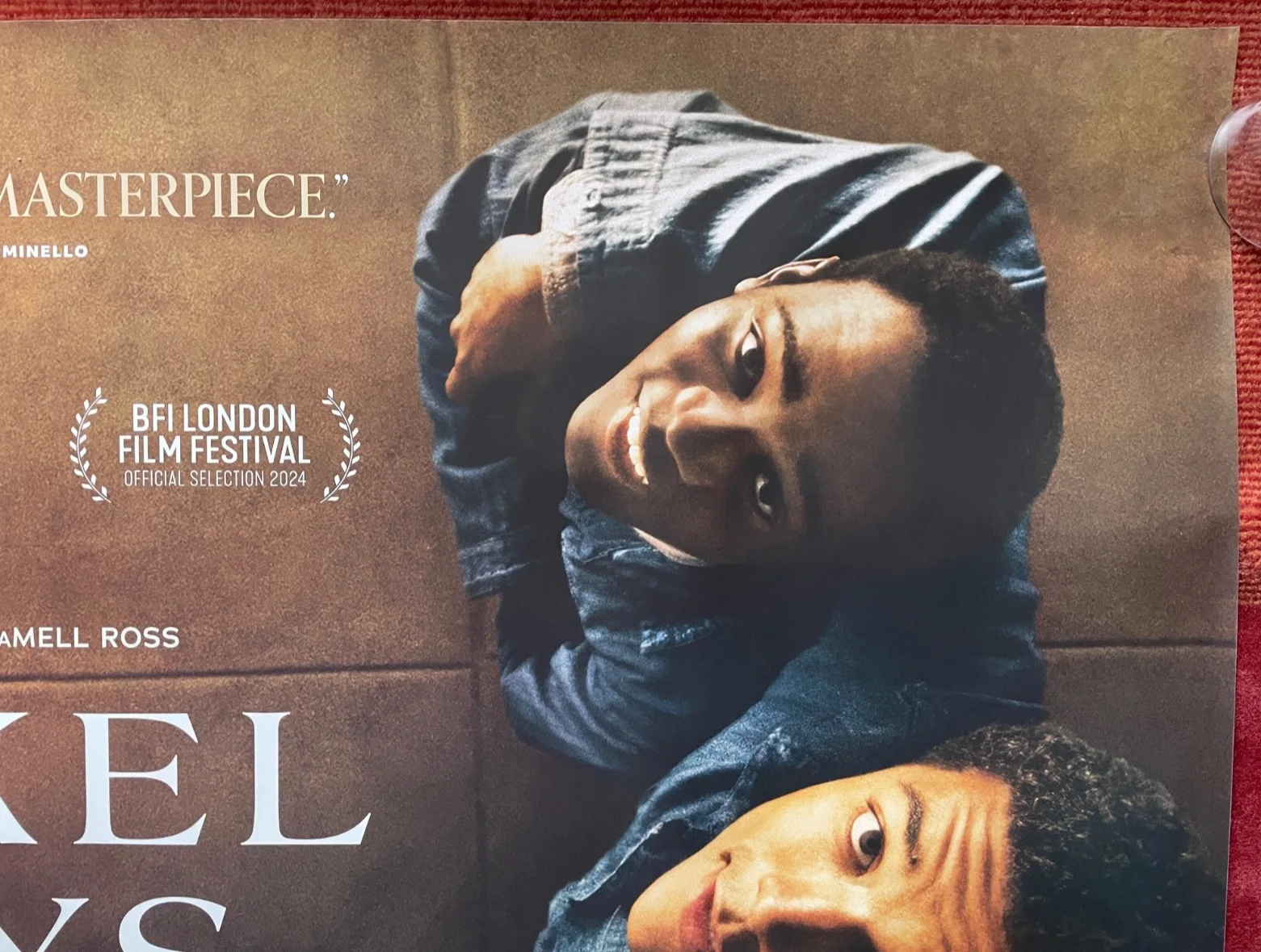 NICKEL BOYS (2024) Original UK Quad Movie Film Poster Ethan Herisse, изображение 3