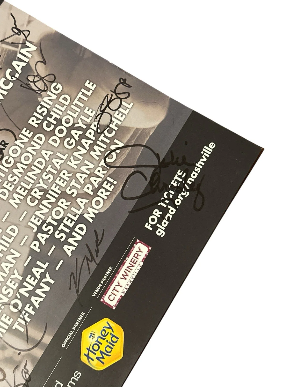 Chrisley Knows Best Cast — Julie & Todd Chrisley Signed Autograph 2015 Nashville LGBT Charity Poster! PROOF, изображение 4