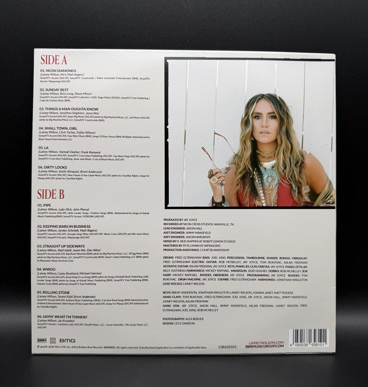 Laney Wilson “Sayin What I’m Thinkin” Vinyl LP Signed Record Autographed Country, изображение 3