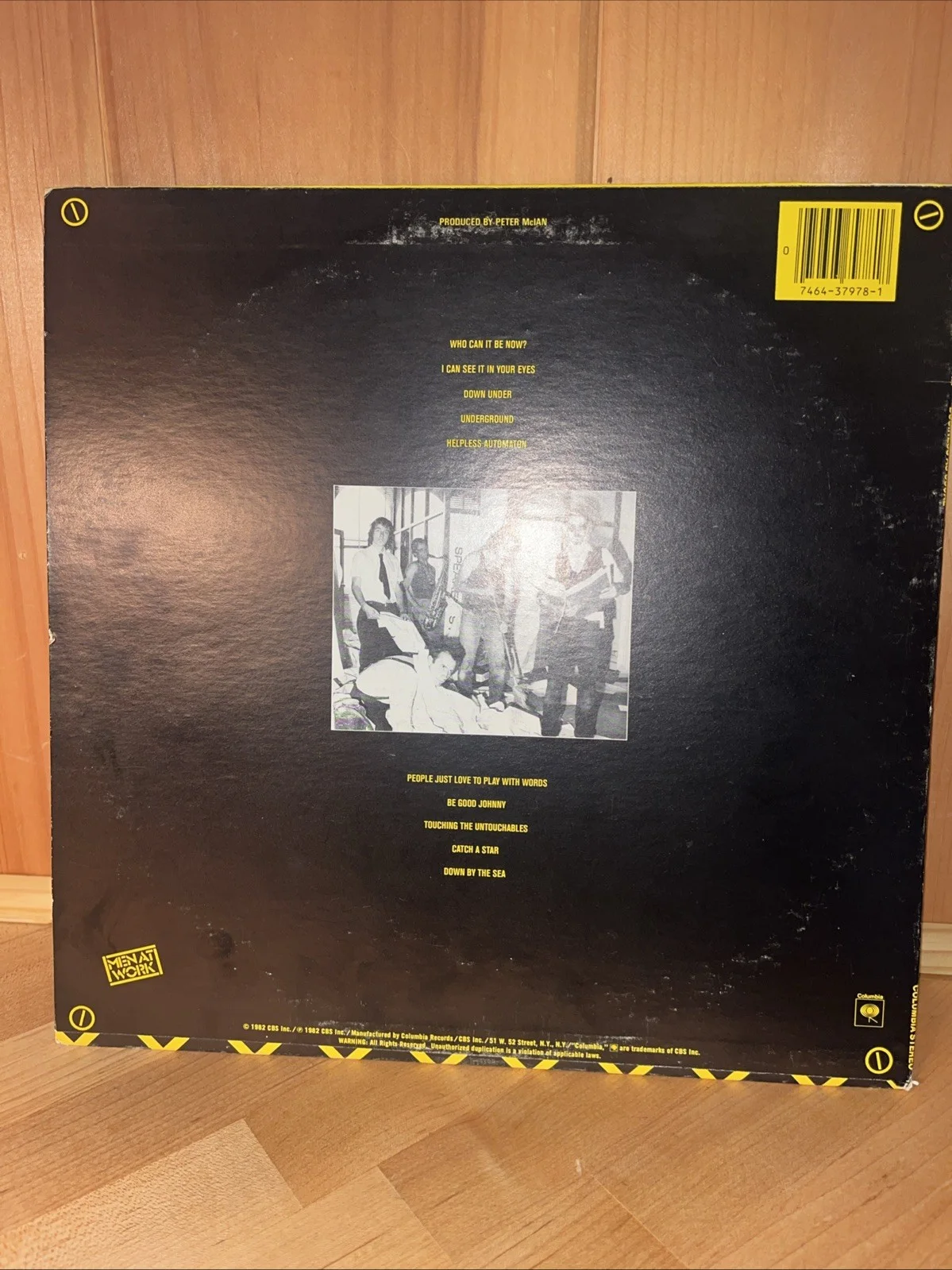 Men At Work Business as Usual Colin Hay Signed Autograph Record Album Vinyl, изображение 4