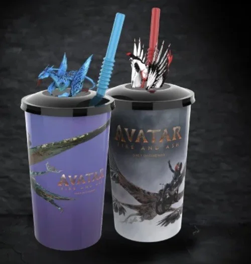 Avatar Fire & Ice Cup Cineworld Merchandise New White Nightwraith Topper, image 2