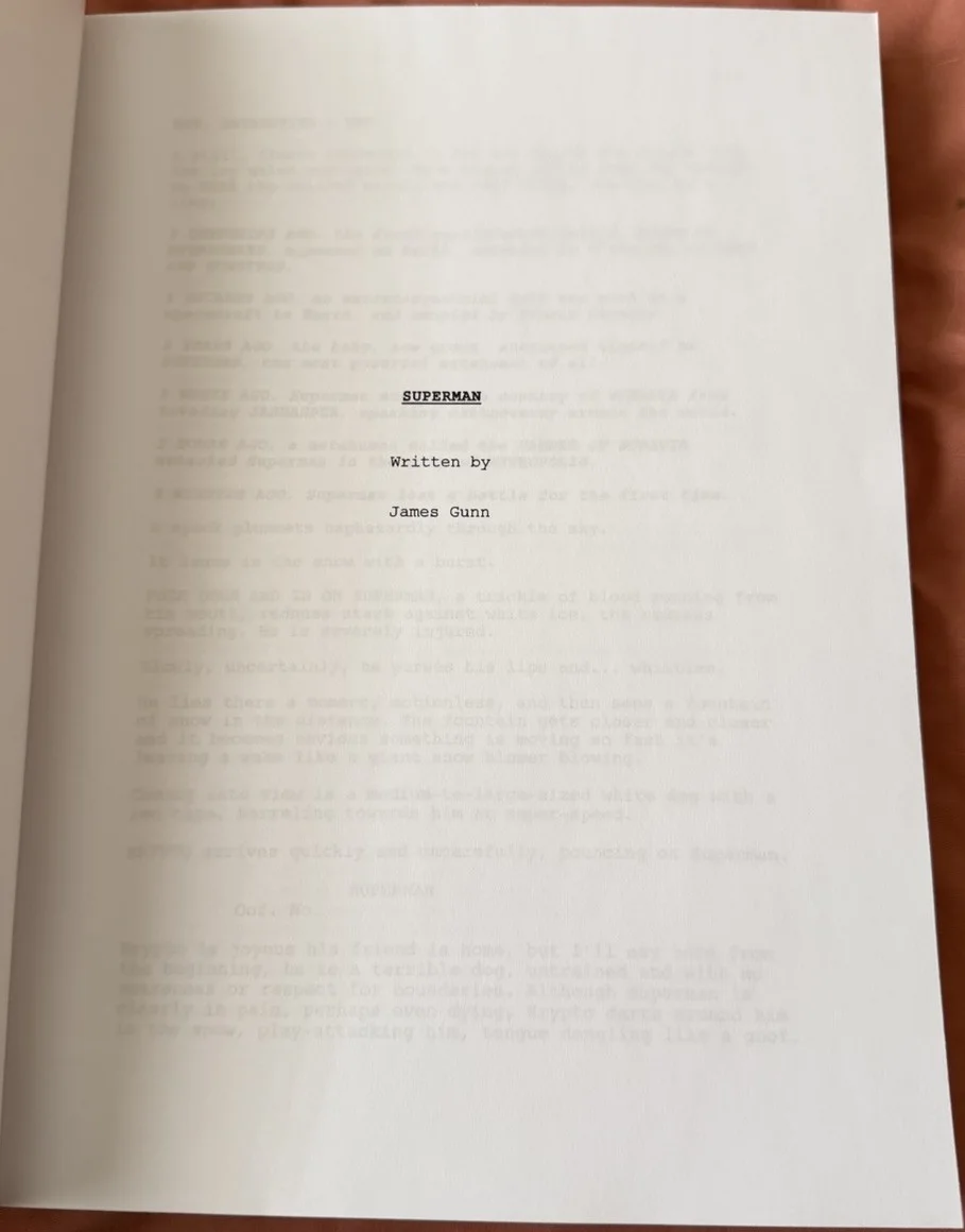 NICHOLAS HOULT — NICHOLAS HOULT Signed 2025 SUPERMAN LEGACY Full Script Lex Luthor w/ JSA COA, image 5
