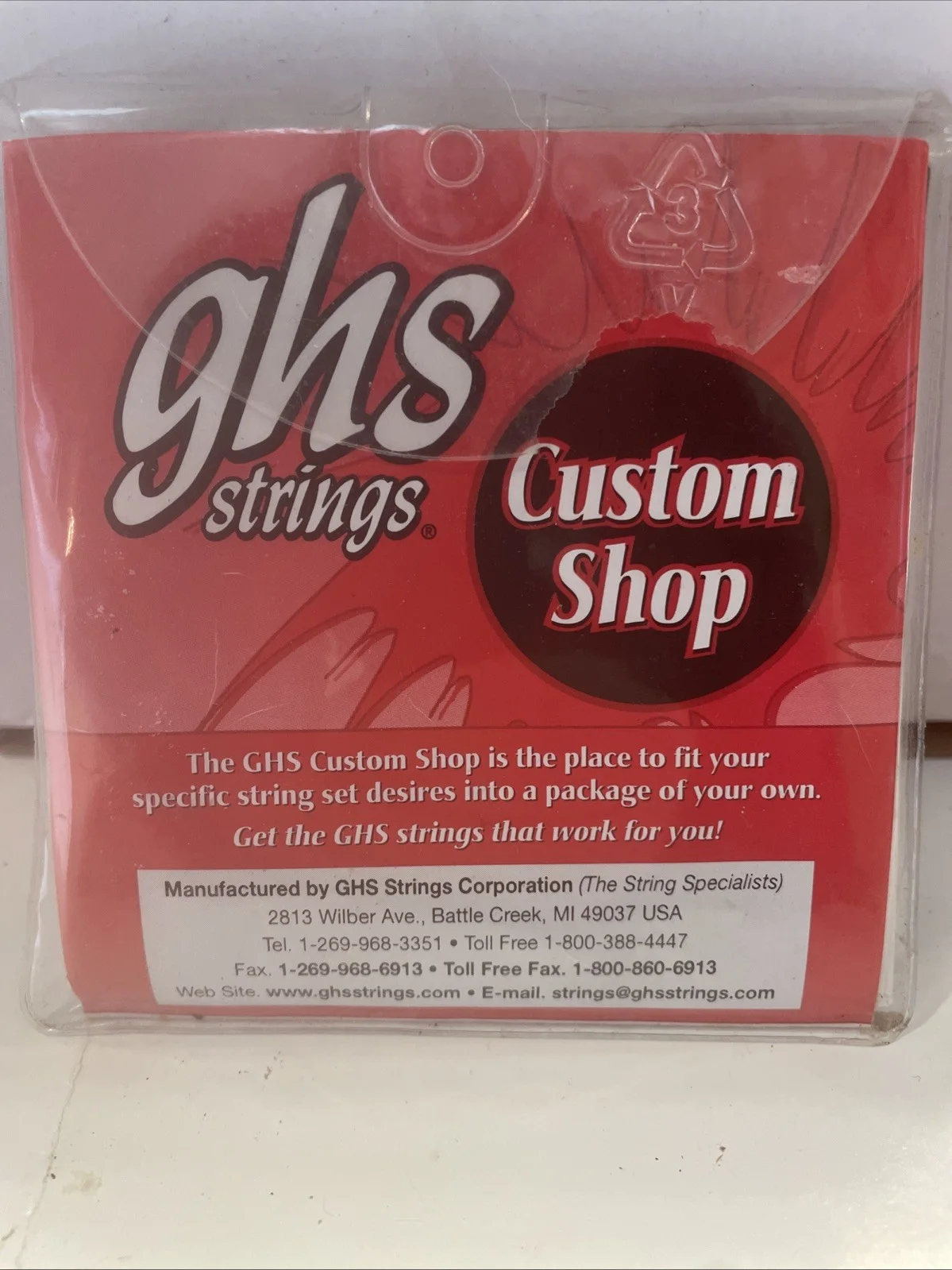 George Thorogood autographed Guitar Strings, image 3
