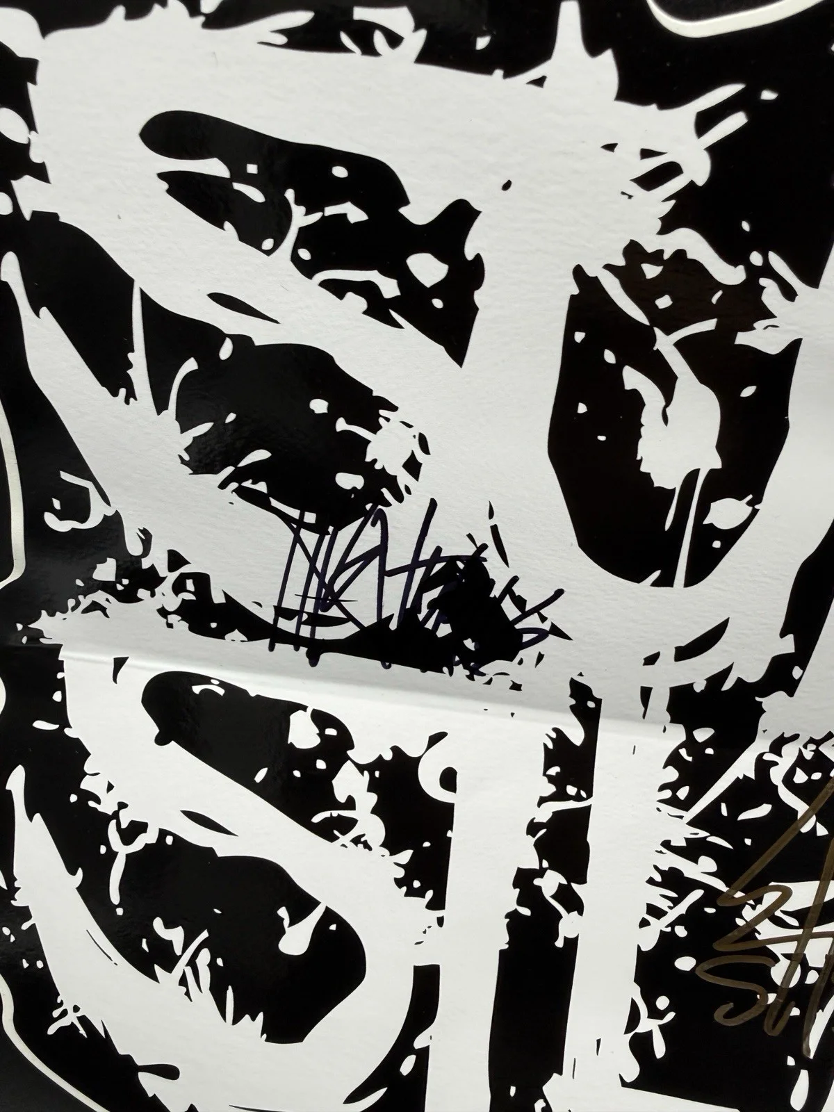 Suicide Silence Autographed 11x16 Concert Sticker All 5 Members Signed Rare!, изображение 4