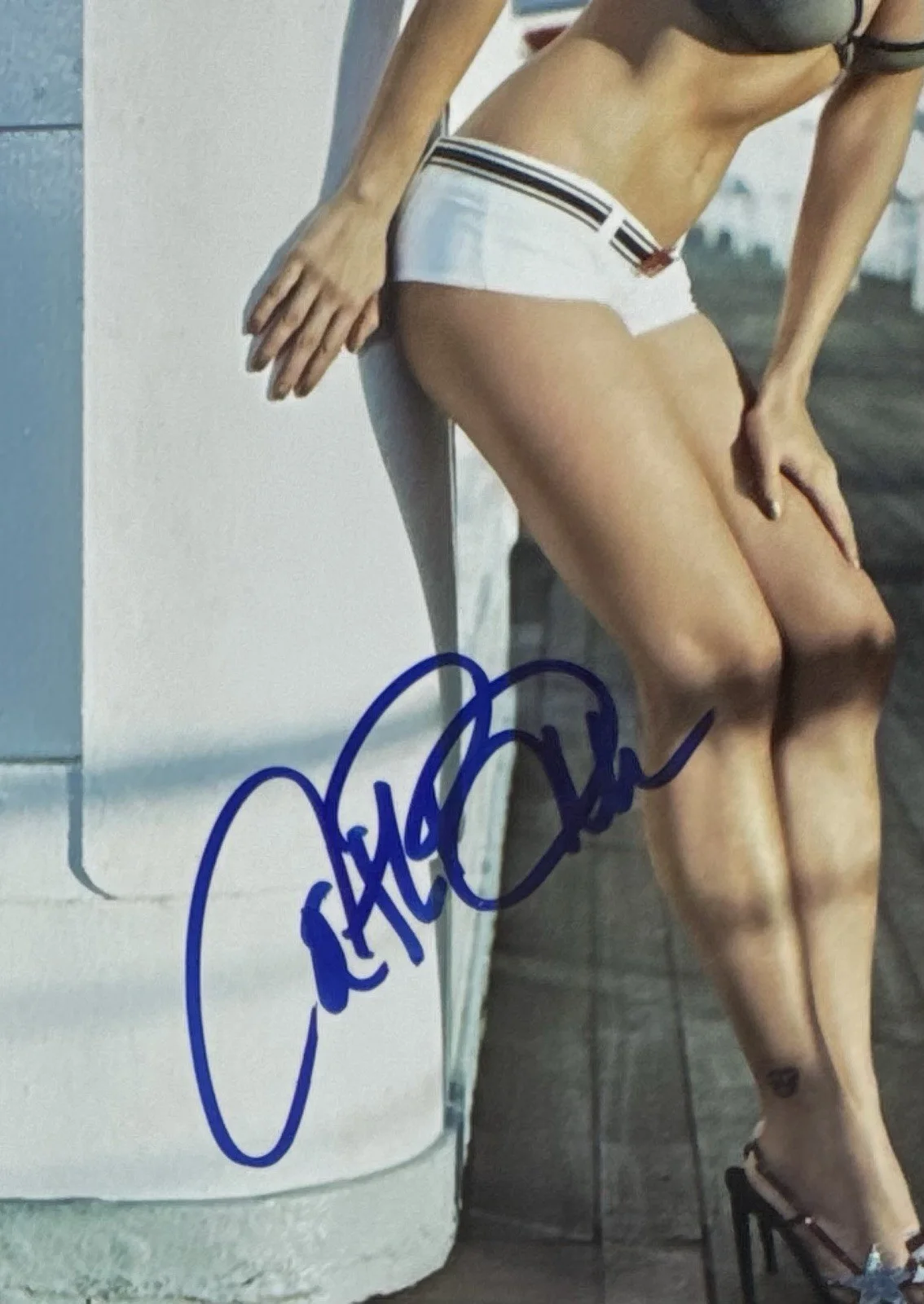 CATHERINE BELL — CATHERINE BELL HAND SIGNED AUTOGRAPH 8X10 PHOTO "JAG" +JSA COA, image 4
