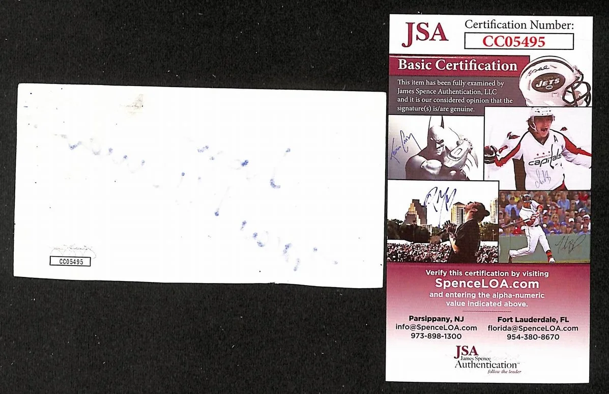 Tracey Ullman Signed/Autographed Cut Signature Comedian JSA BA205502, image 2