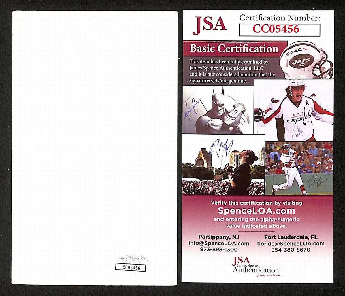Ray Billingsley Signed/Autographed 3x5 Index Card Sketch Cartoonist JSA BA205494, image 2