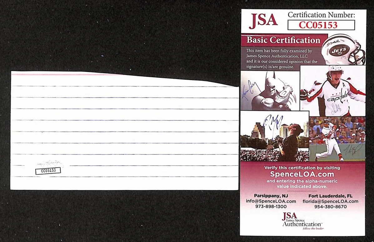Kiefer Sutherland Signed/Autographed Cut Signature 24 Lost Boys JSA BA205486, изображение 2