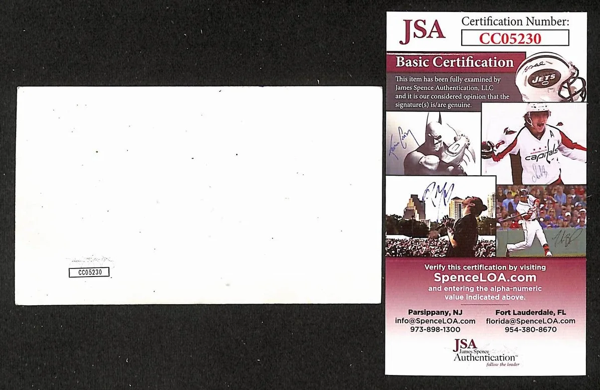 Paul Anka Signed/Autographed 3x5 Index Card Singer JSA BA205489, image 2