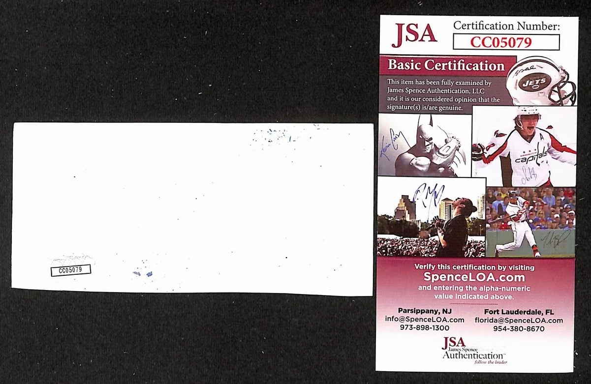 Judd Hirsch Signed/Autographed Cut Signature Actor JSA BA205476, image 2