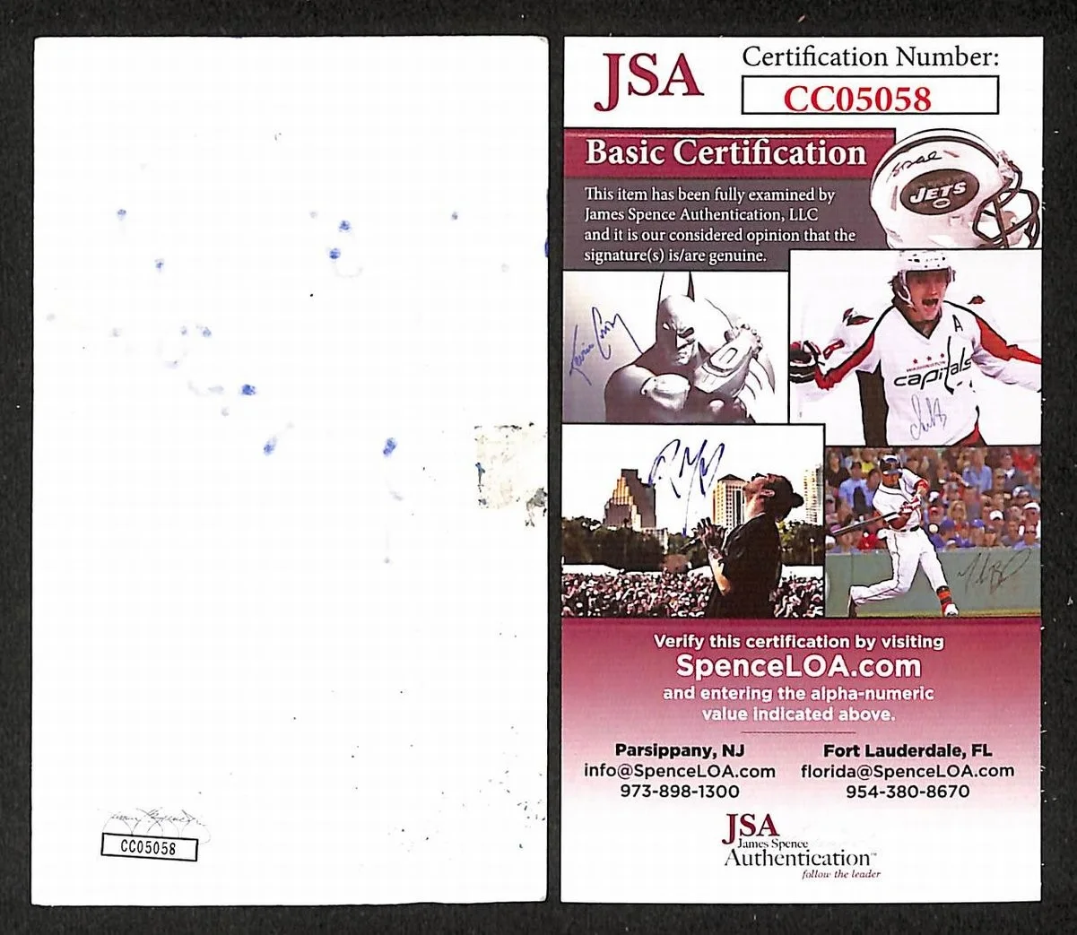 Tom Arnold Signed/Autographed Cut Signature Actor JSA BA205470, image 2