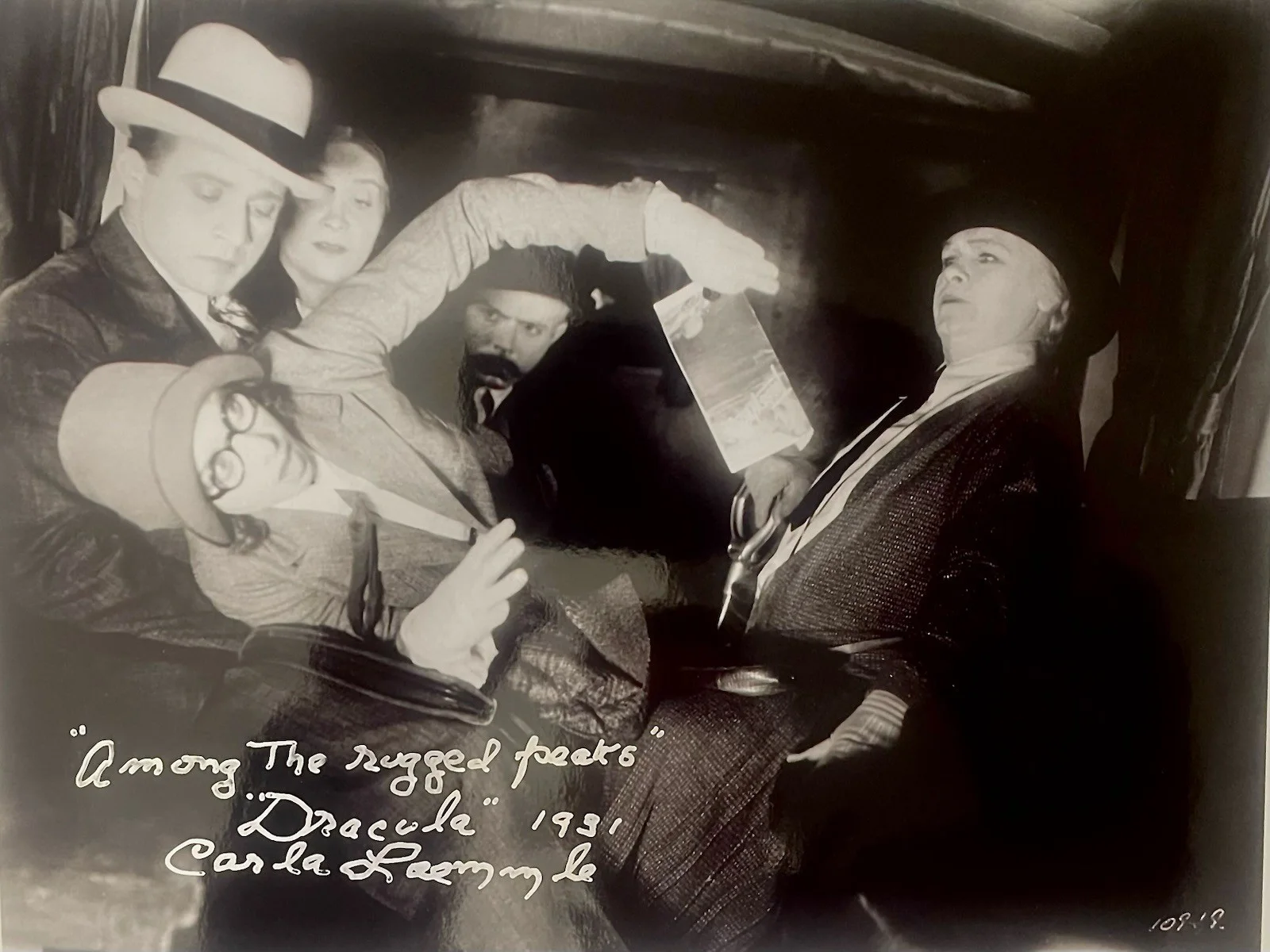 Carla Laemmle — Carla Laemmle “Dracula” Signed Vintage 8x10 Photo With Inscription And COA