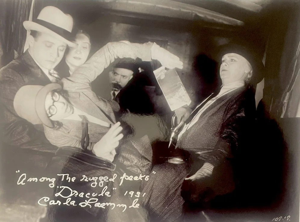 Carla Laemmle — Carla Laemmle “Dracula” Signed Vintage 8x10 Photo With Inscription And COA, изображение 2