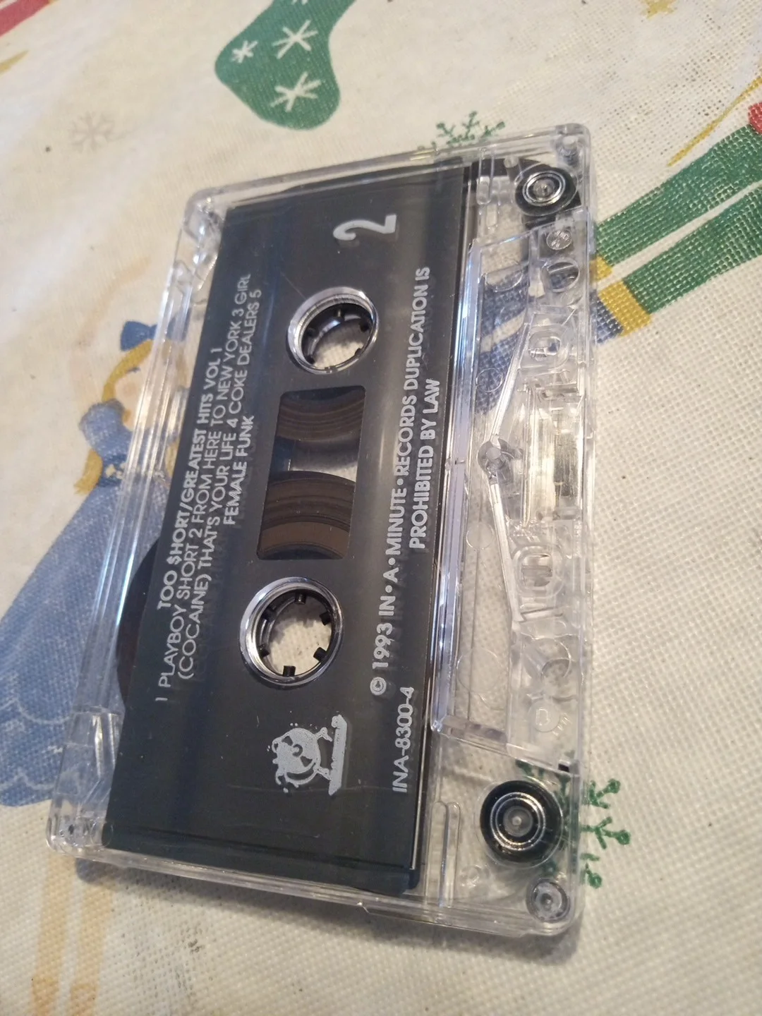 Too Short - Cassette Tape “Greatest Hits, Vol. 1: The Player Tested Works Vg+, изображение 4