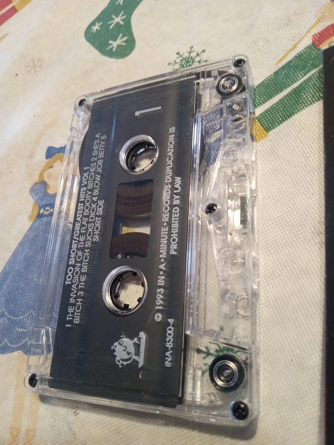 Too Short - Cassette Tape “Greatest Hits, Vol. 1: The Player Tested Works Vg+, изображение 5
