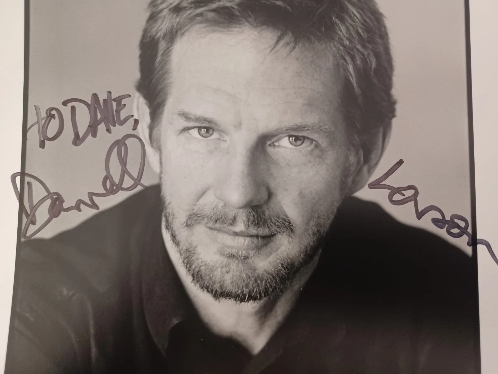 Darrell Larson Signed 8x10 Photo - Men at Work, Mike's Murder, image 2