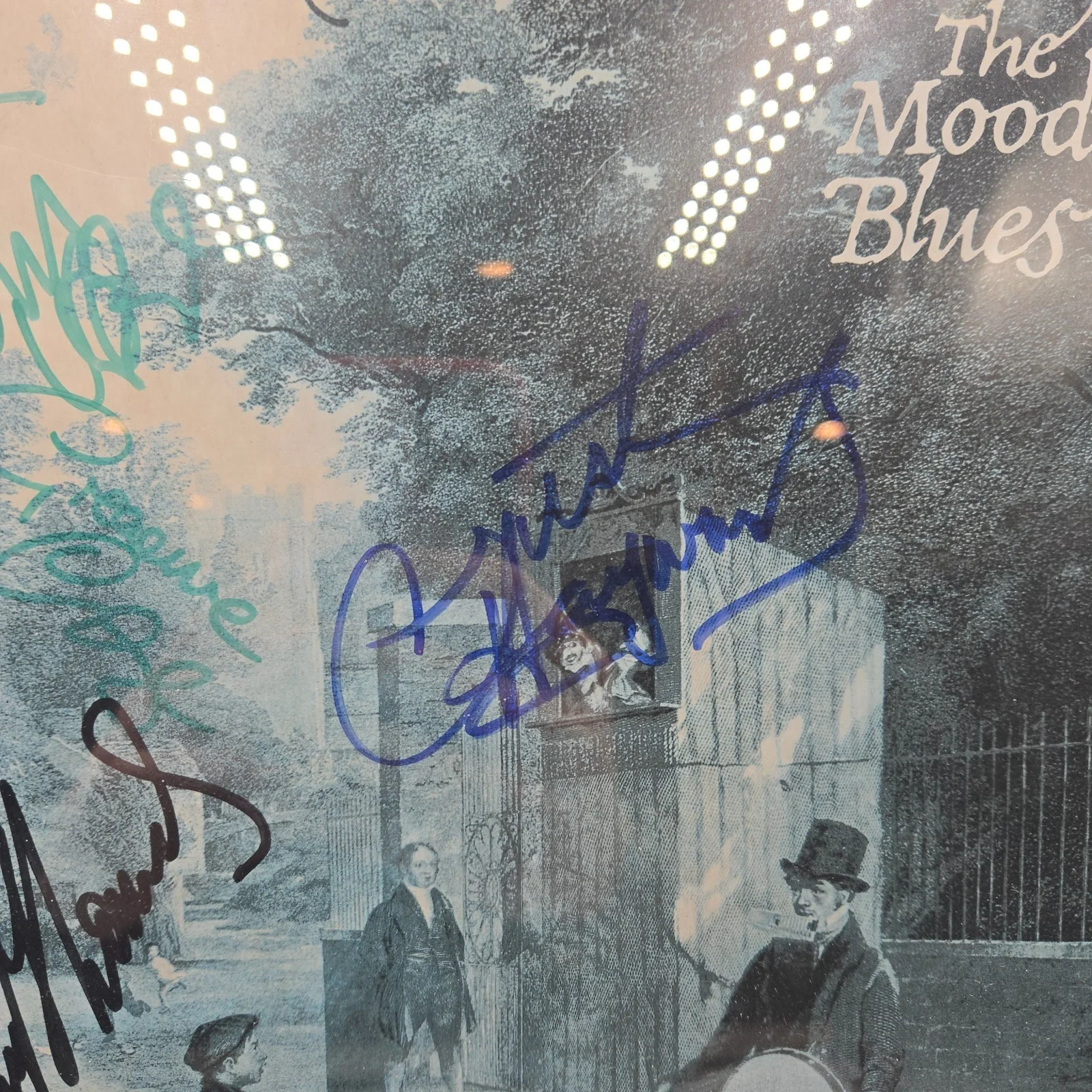 THE MOODY BLUES Signed LONG DISTANCE VOYAGER DJ/Promo Album Justin Hayward, изображение 3