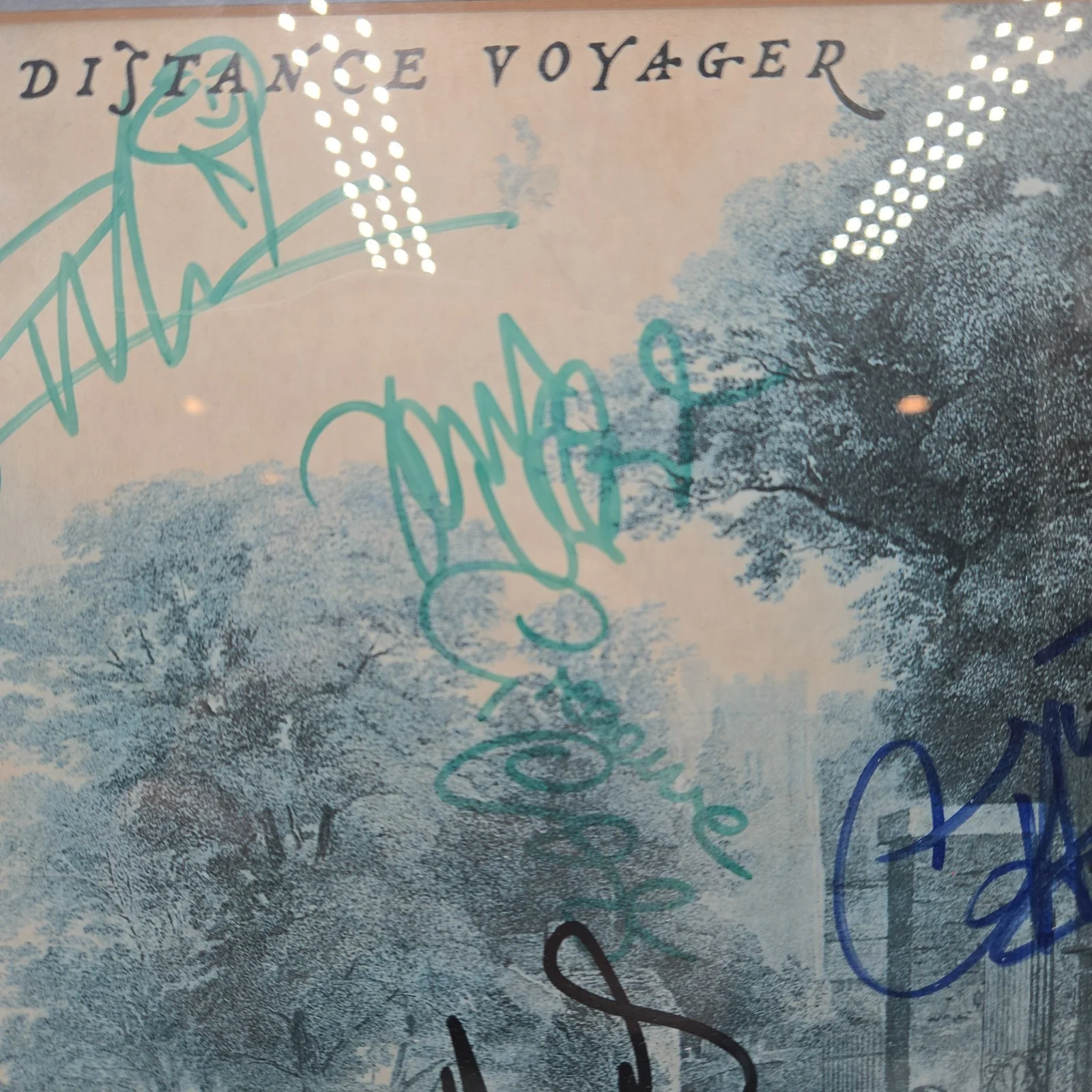 THE MOODY BLUES Signed LONG DISTANCE VOYAGER DJ/Promo Album Justin Hayward, изображение 4