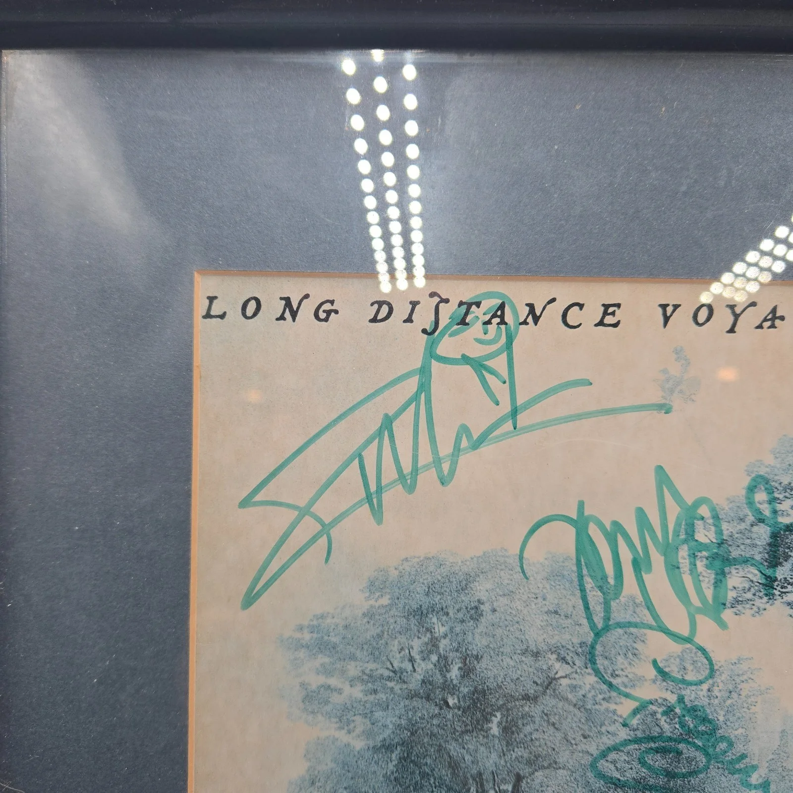 THE MOODY BLUES Signed LONG DISTANCE VOYAGER DJ/Promo Album Justin Hayward, изображение 5