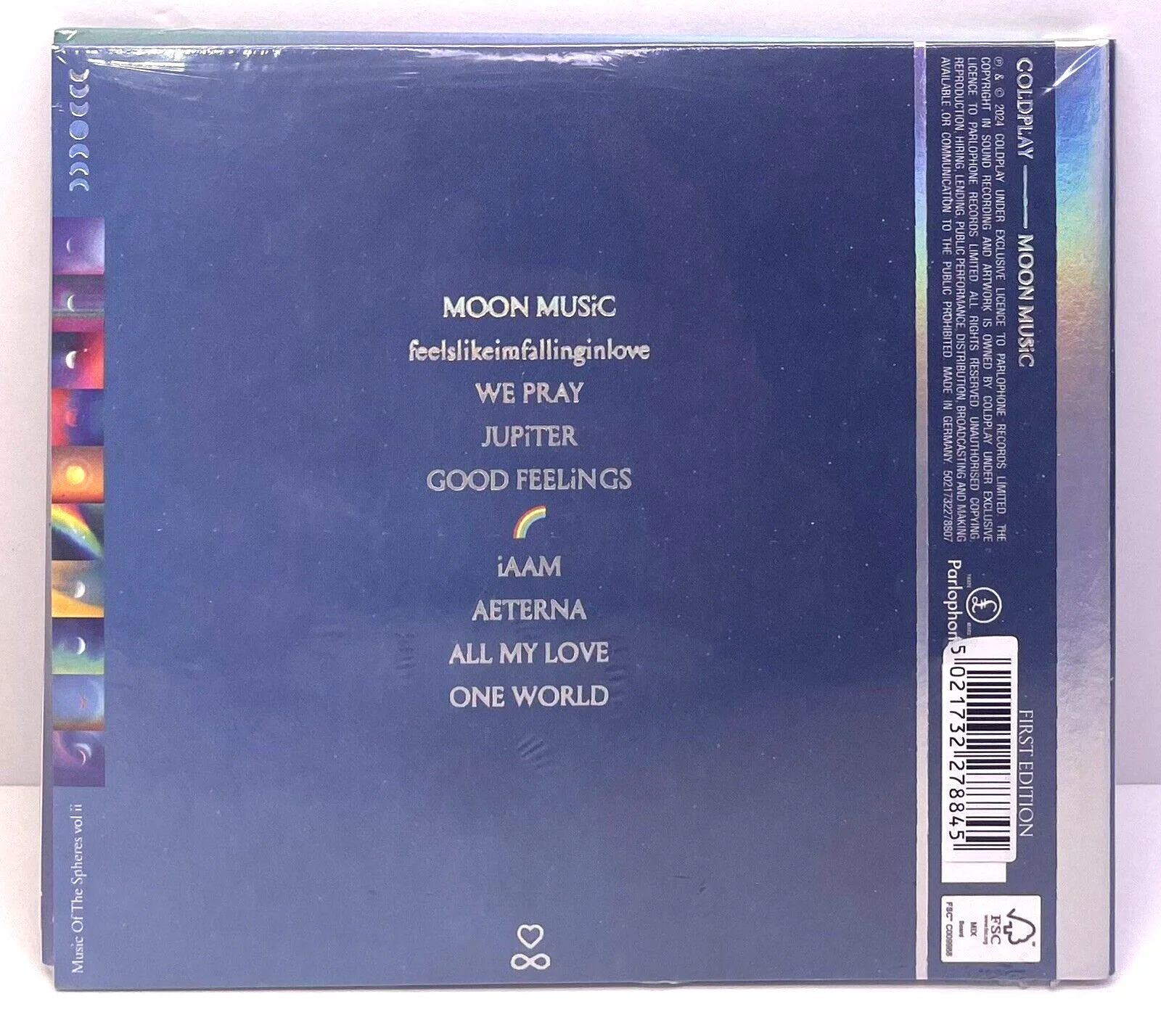 Coldplay Moon Music CD EcoCD Includes Signed Art Card, image 2