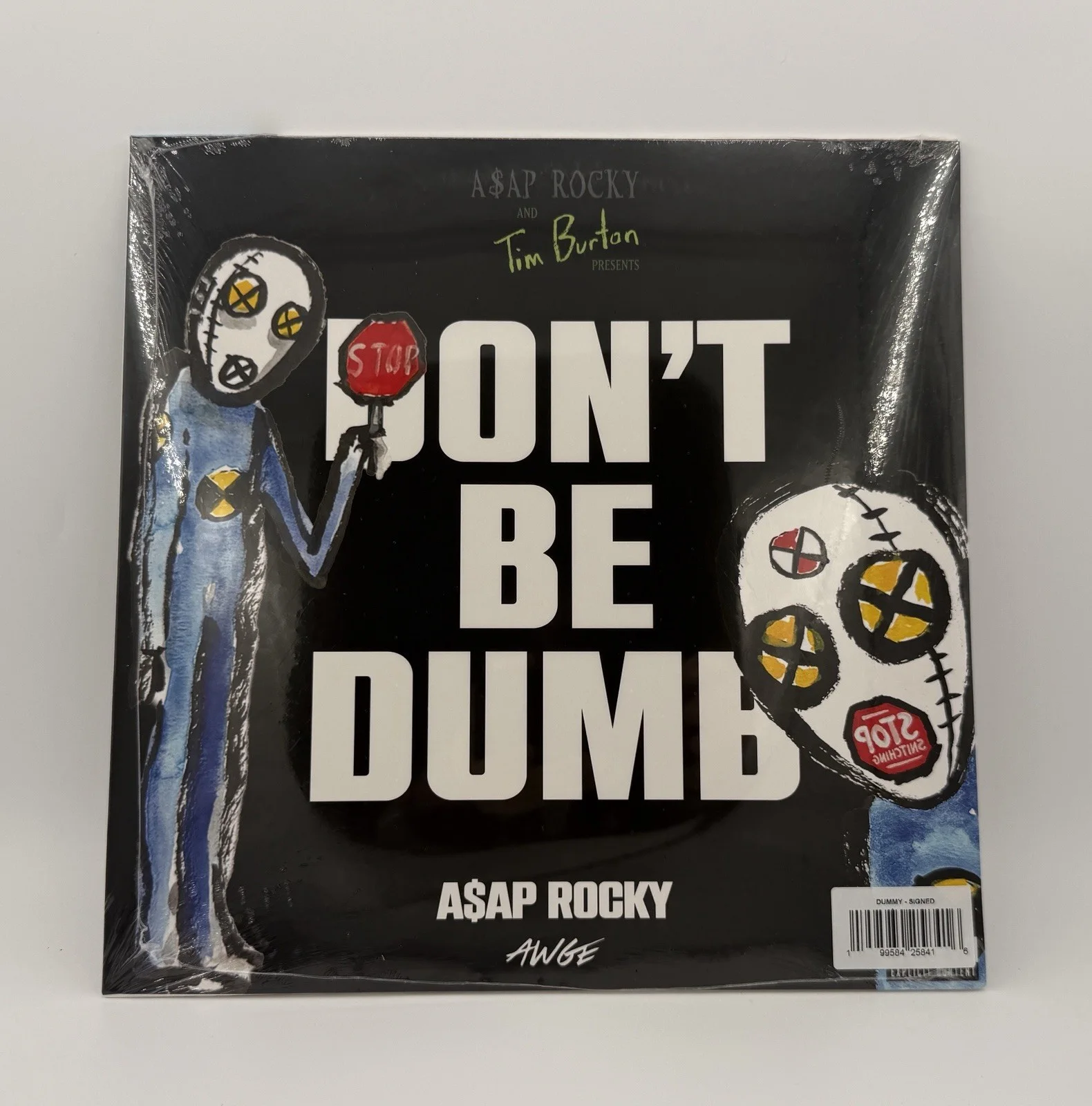 Don’t Be Dumb ASAP Rocky SIGNED 2 DISC VINYL LP SIGNED ⭐SHIPS NOW⭐, изображение 2